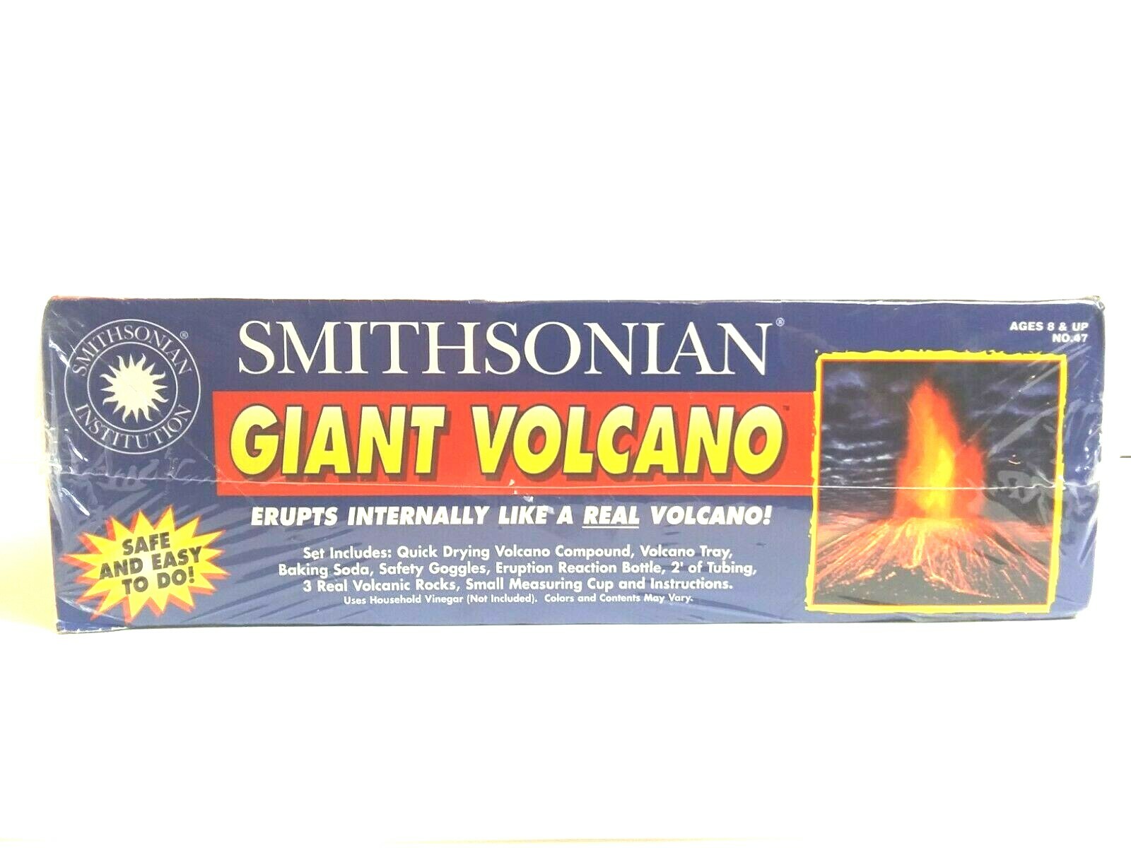 Smithsonian Giant Volcano – NEW In SEALED Box- Safe and Easy Ages 8 And Up