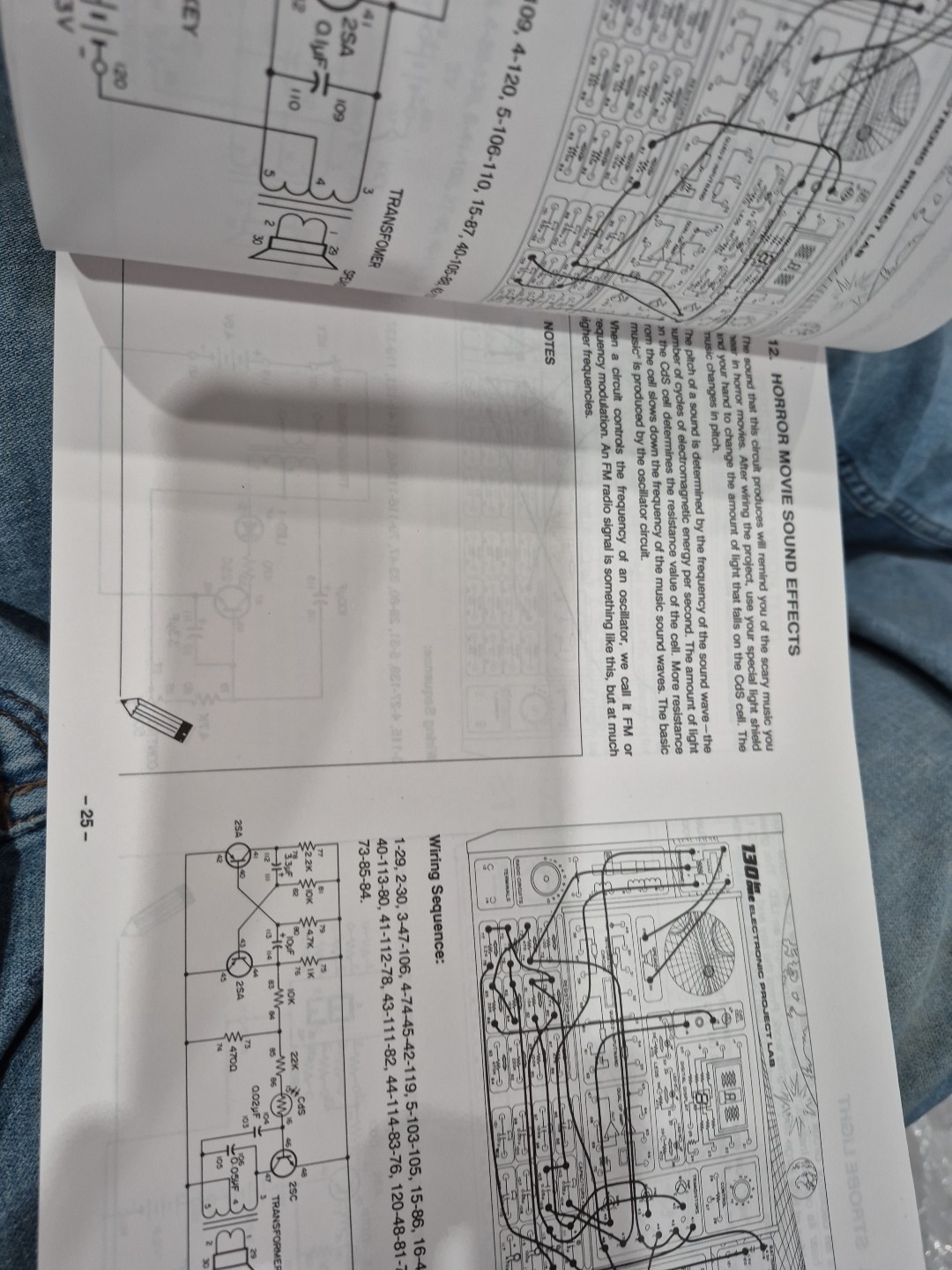 Vintage 1999 Maxitronix Electronic Lab 130 In 1 MANUAL Only Mb