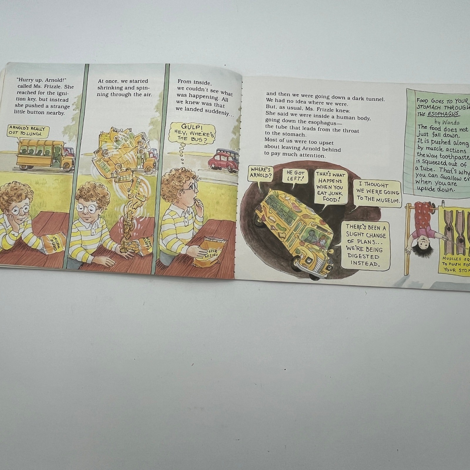 The Magic School Bus Inside the Human Body Joanna Cole Scholastic 1989 Paperback