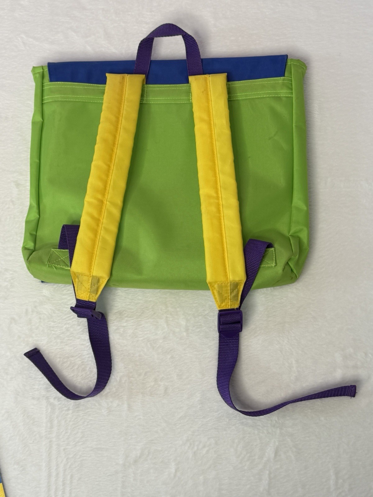 Leapfrog LeapPad Learning Game System Console Model 57-000-01 w/backpack TESTED