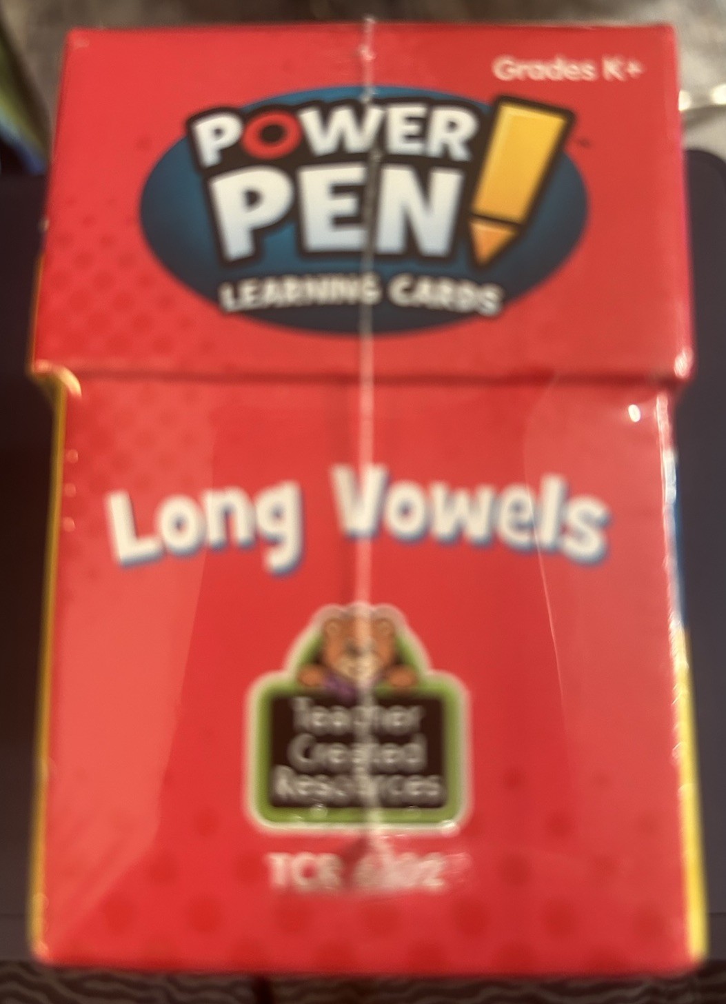 Teacher Created Resources Power Pen Learning Cards: Long Vowels – Brand New