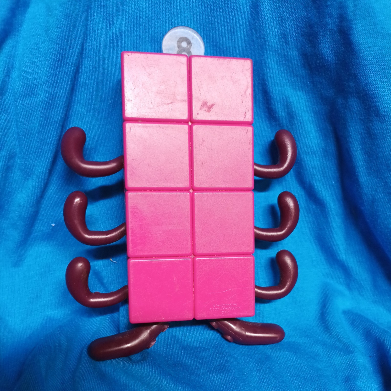 Numberblocks Eight Mathematics Toy Figure Purple for Ages 4-7 & 8-11 Years