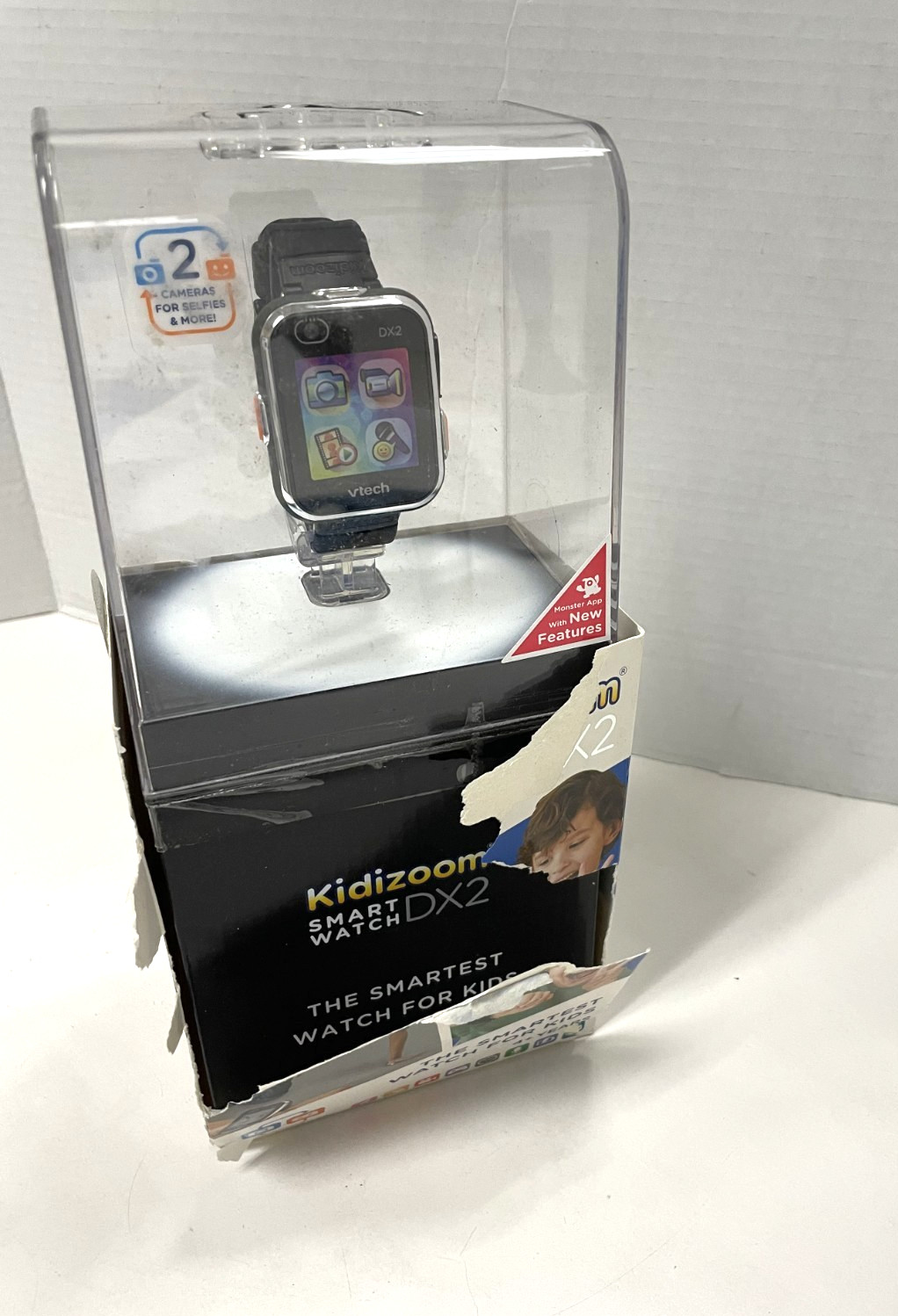 VTech 80-193808 Kidizoom Smartwatch DX2 Smart Watch BLACK