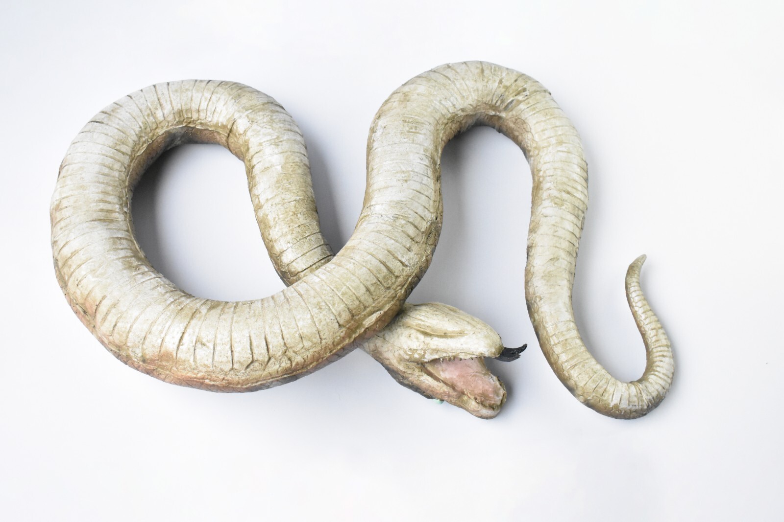 Realistic Giant Anaconda Snake foam-filled latex rubber snake 87″ F3405BB65