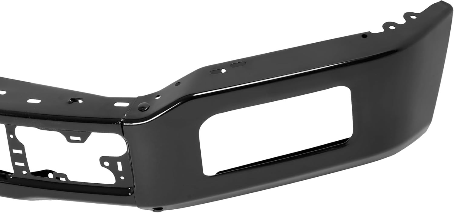 18-20 Ford F150 Front Bumper Face Bar w/ Fog Light Hole Impact Bar Chrome