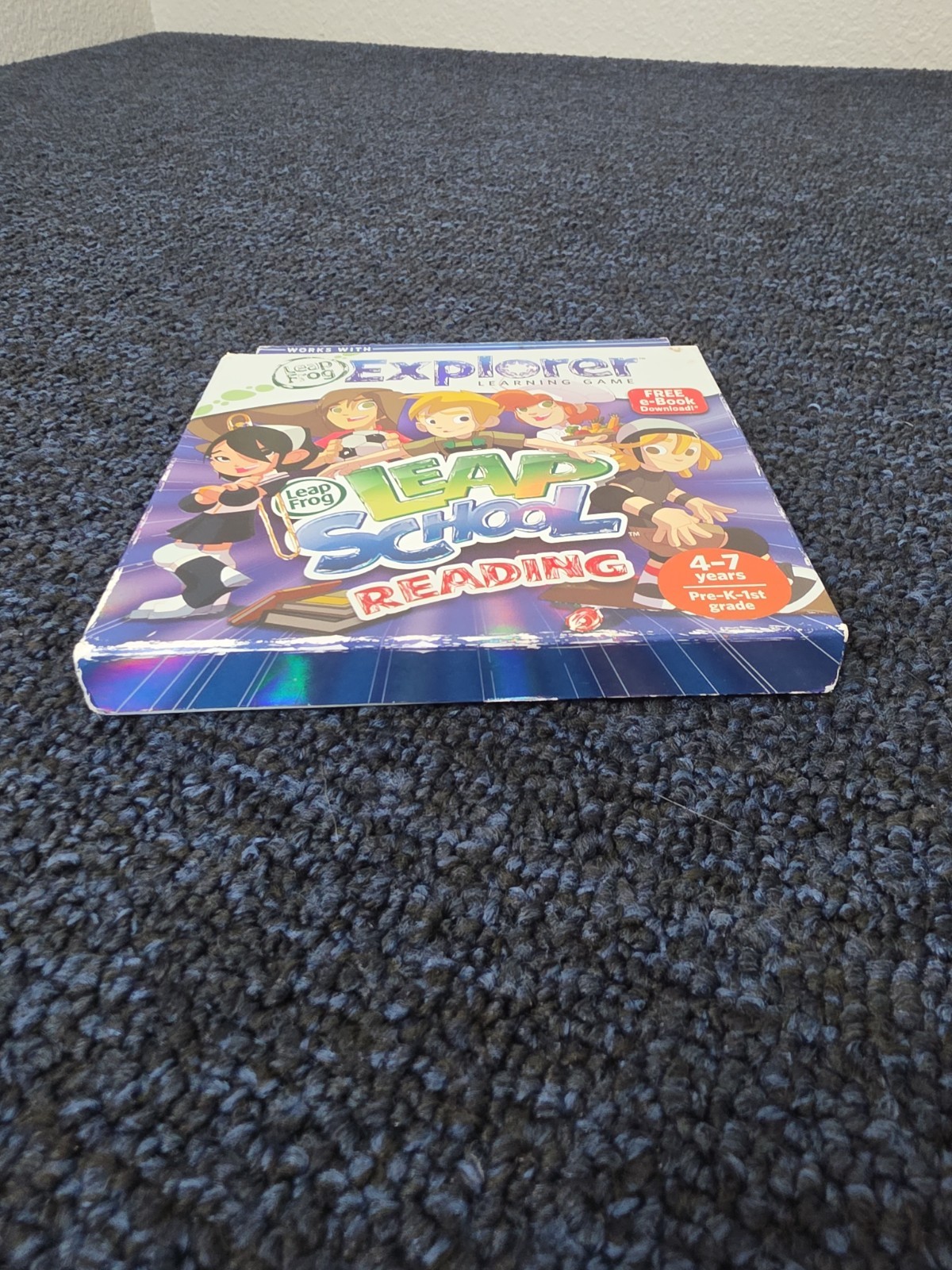 NEW LeapFrog LeapPad Explorer Learning Game LEAP SCHOOL READING 4-7yrs