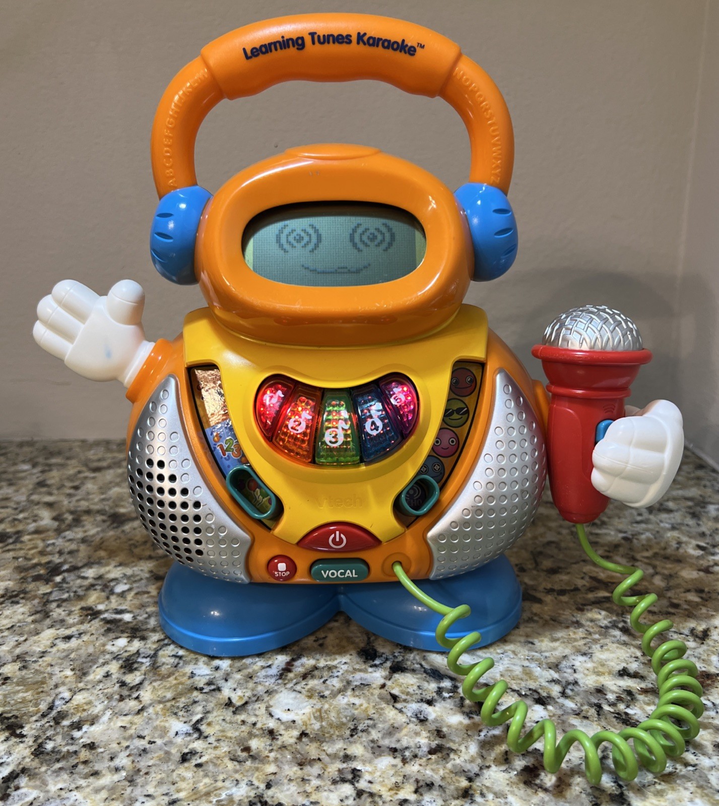 VTech Learning Tunes Karaoke Machine Music Voice Changing Microphone With Songs