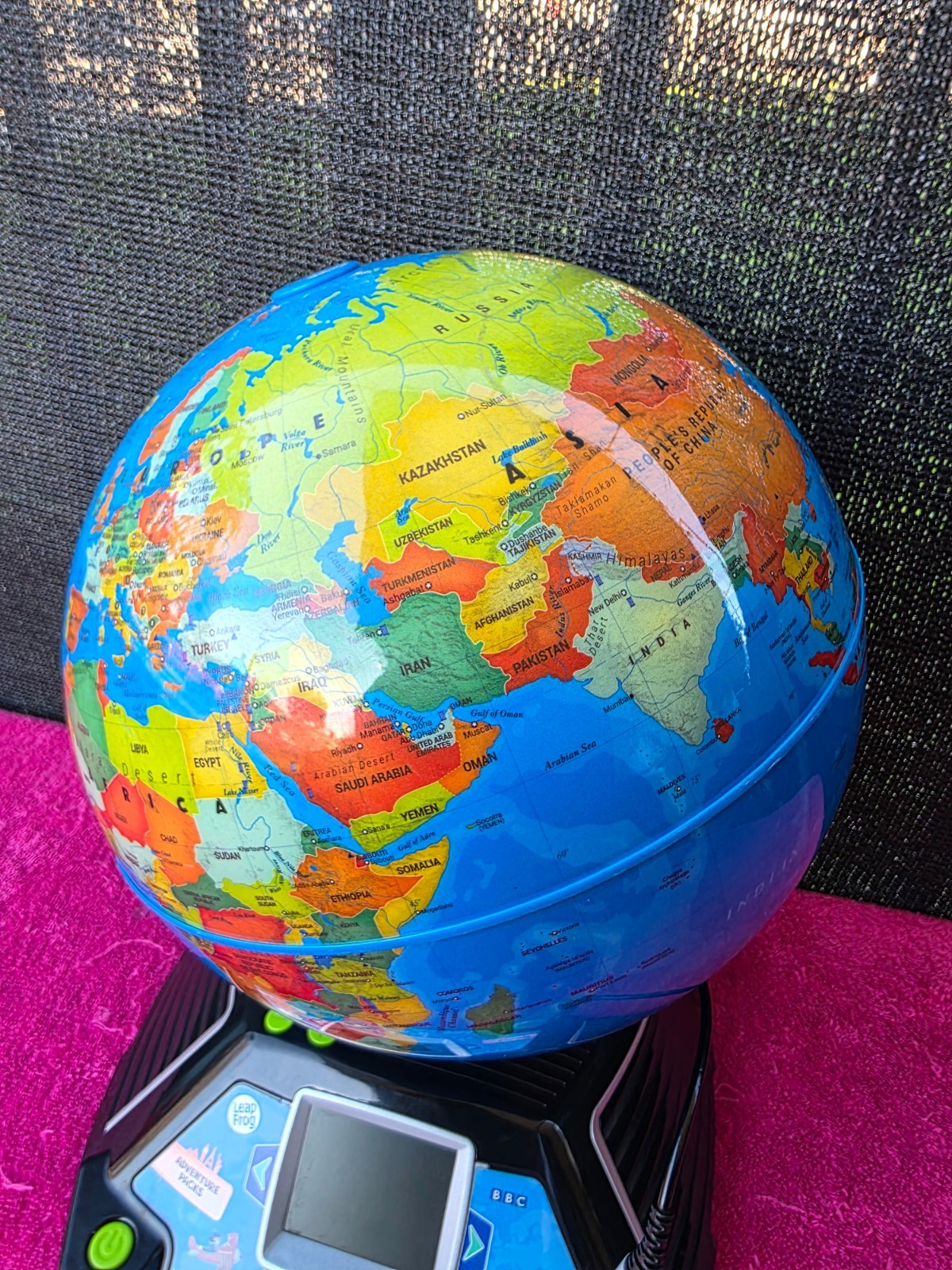 LeapFrog 80-605400 Magic Adventures Globe Educational Toy FOR PARTS