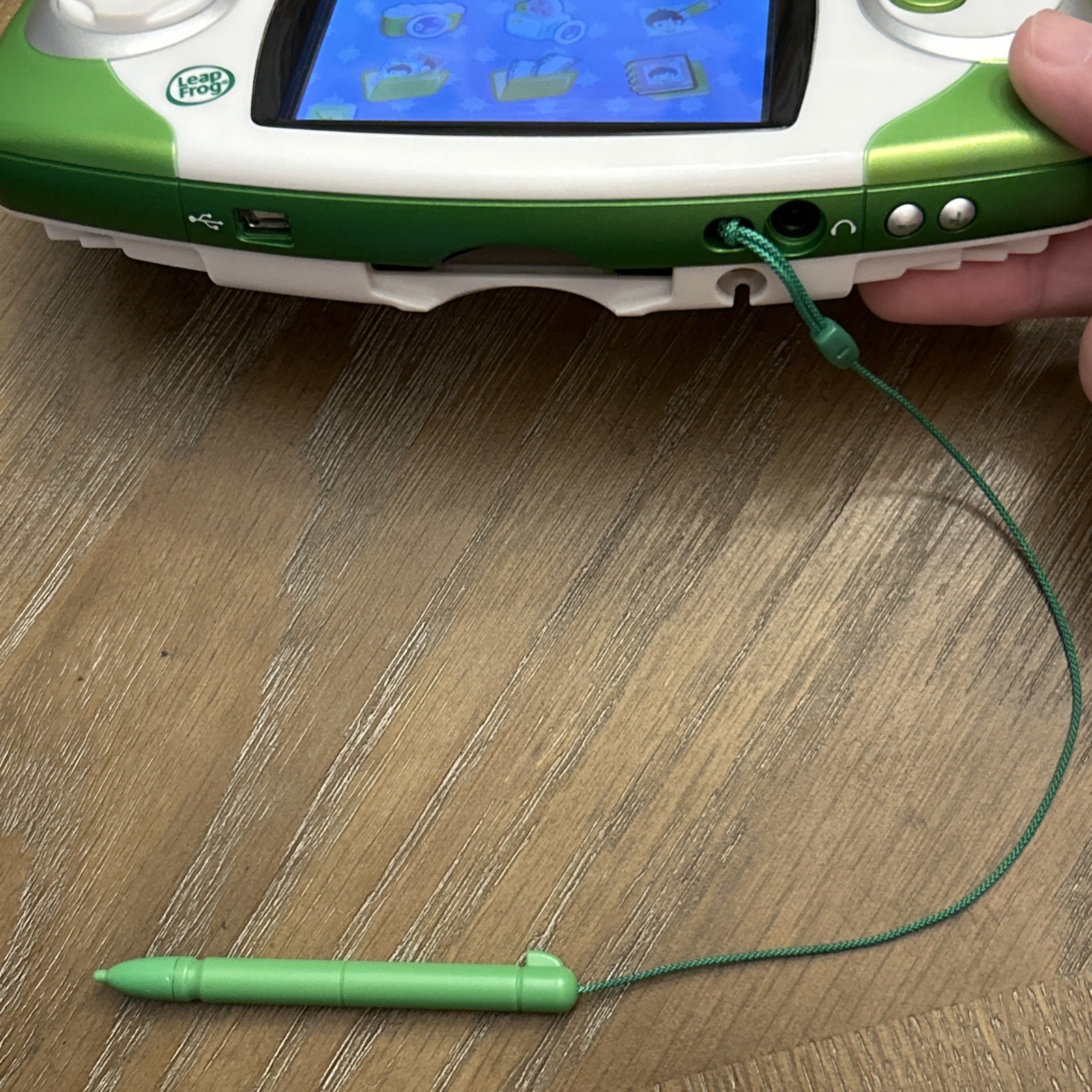 Leap Frog Leapster GS Explorer Green and White Handheld Video Game Console