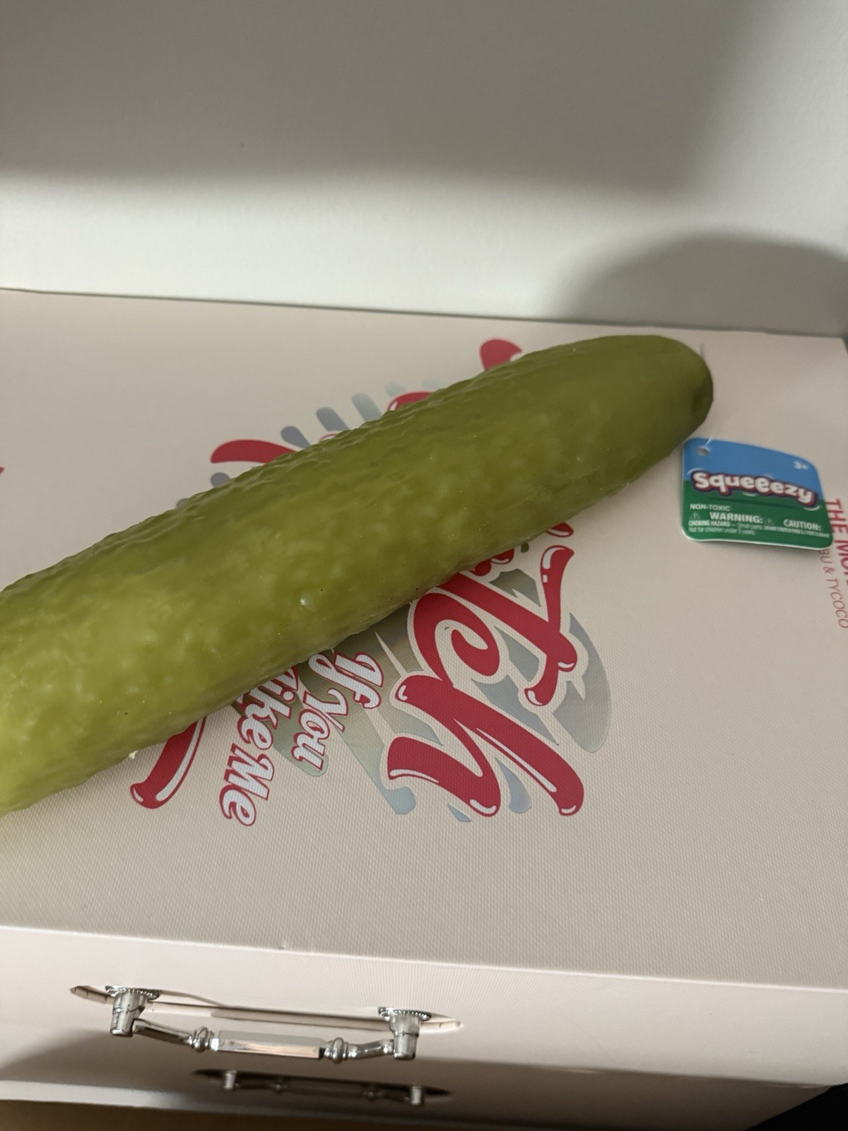 Toymendous 5 Below Squeezy Pickle Sensory Stress Relief Squeeze Toy Viral TikTok