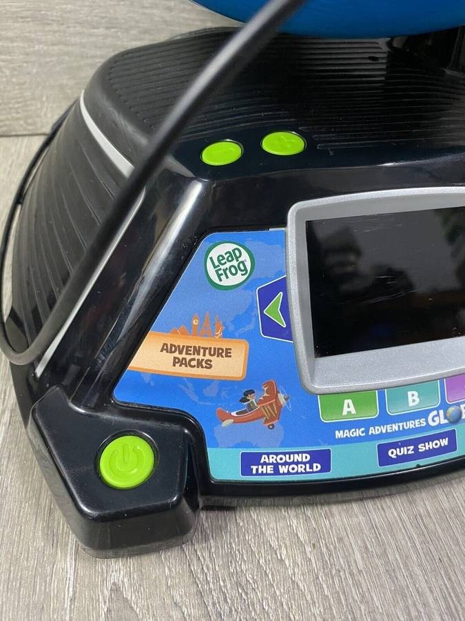 LeapFrog Magic Adventures Globe W/LCD Integrated Video Screen Display 80-605400