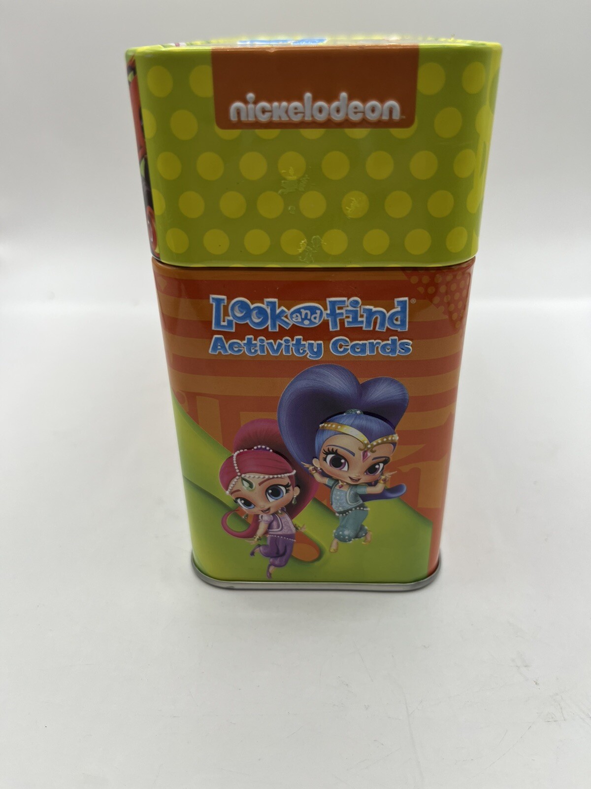 Nickelodeon Look and Find Fun Activity Tin Set Bubble Guppies Paw Patrol As New