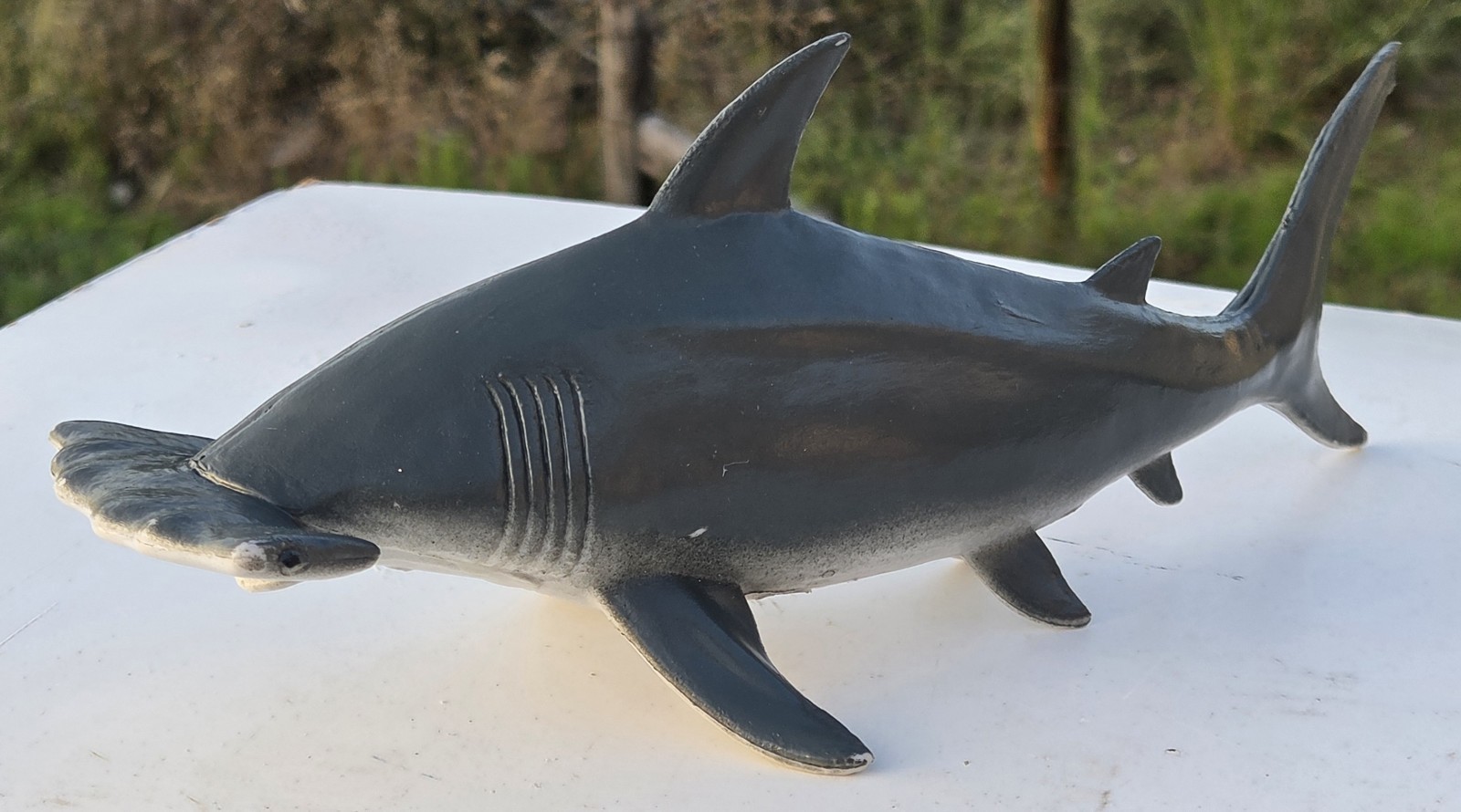 Lot Of 5 Large Shark Figures 11″ Long