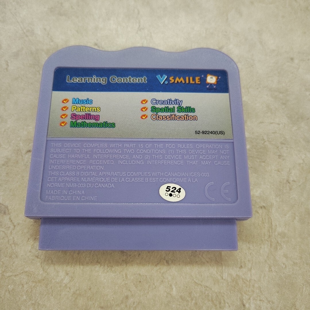 Lot Of 2 VTech V.smile Disney Game Cartridges Cinderella Magic Wishes & Aladdin