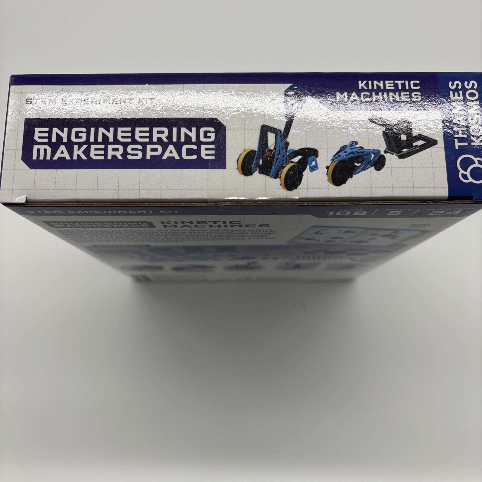 Kinetic Machines Engineering Makerspace STEM Build Kit – 5-in-1 Models Toy