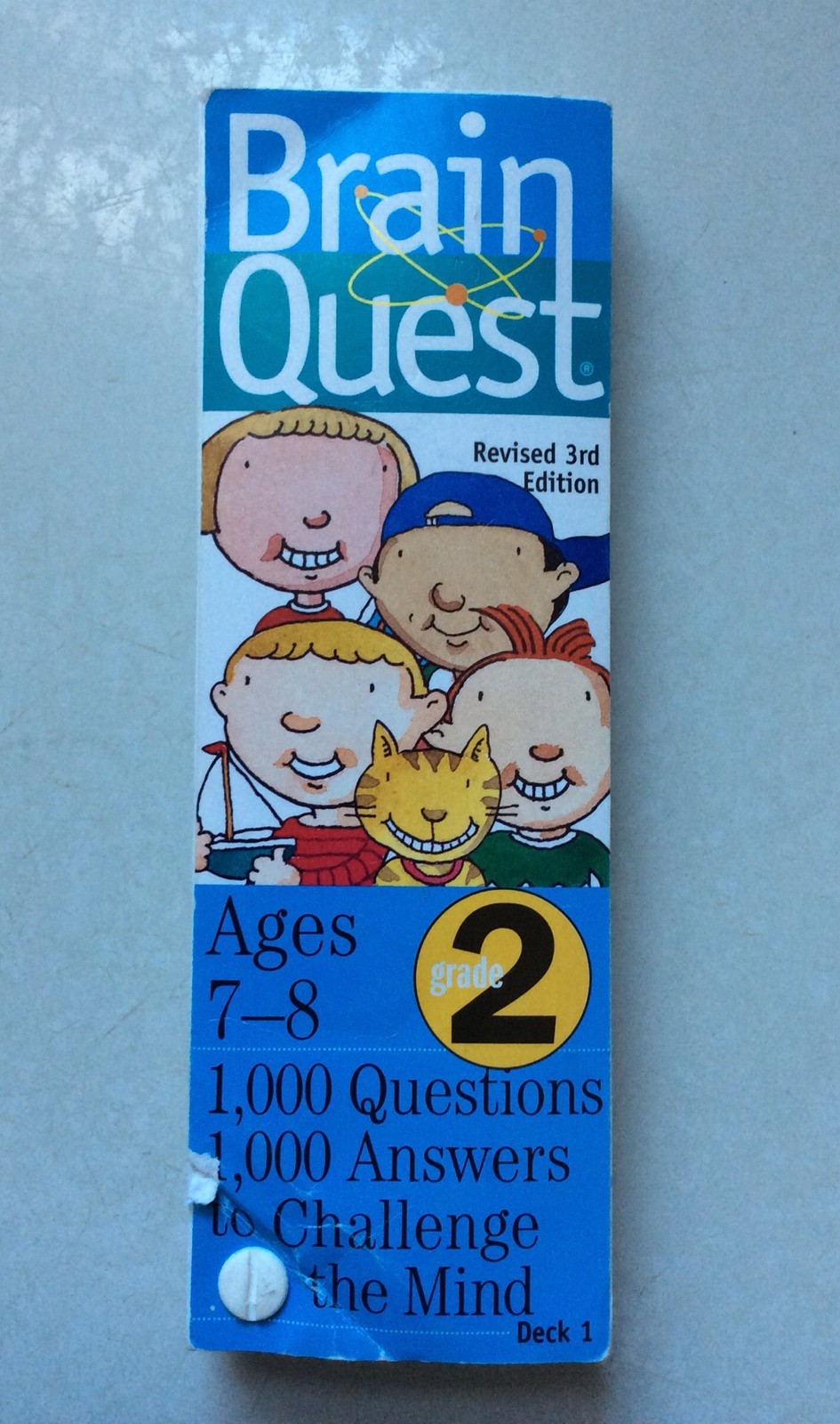 Brain Quest-Revised 3rd Edition-Grade 2 Deck #1 Ages 7-8