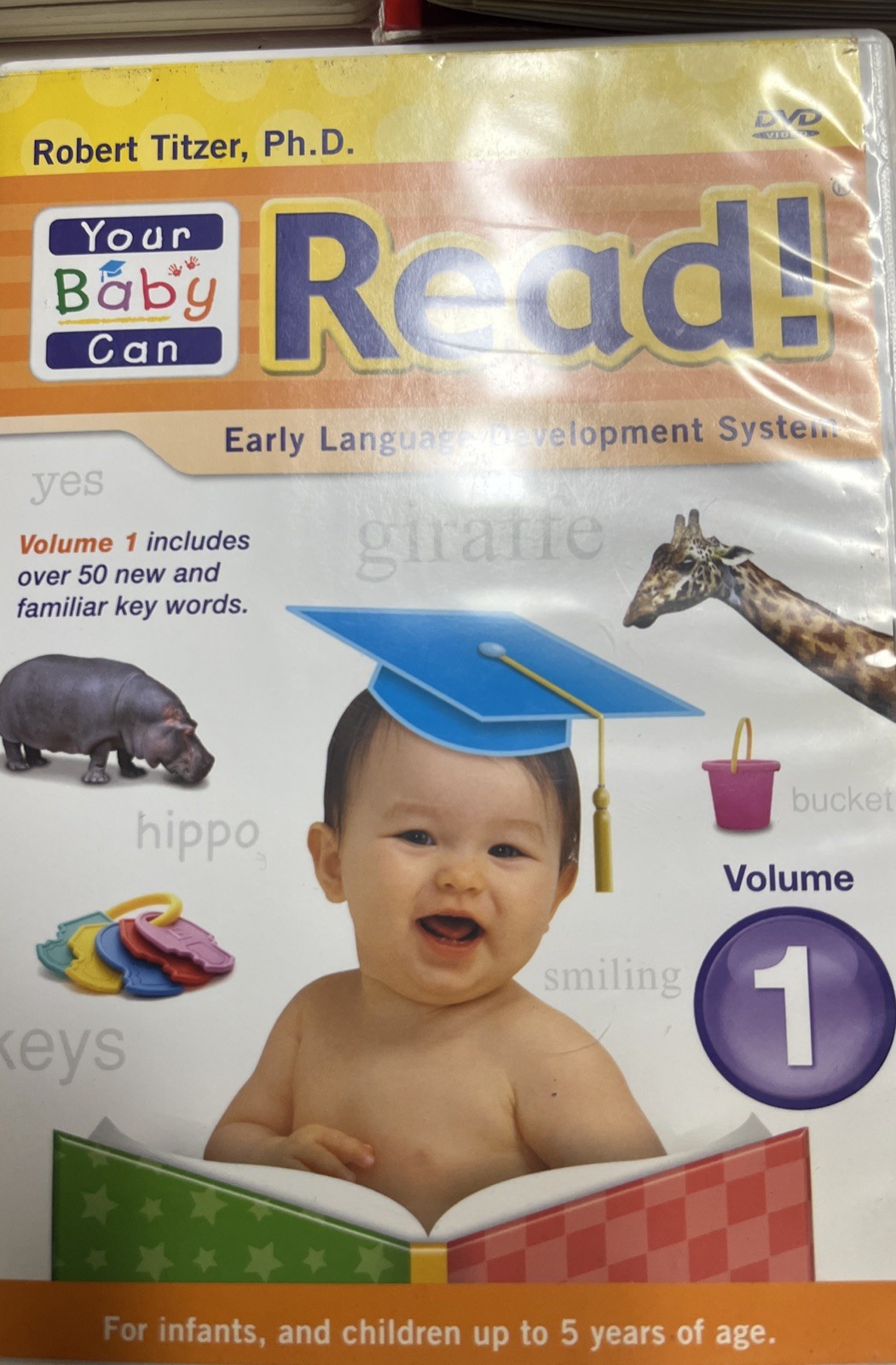 Your Baby Can Read Early Language Development DVD’s, Word Cards Game Card, Books