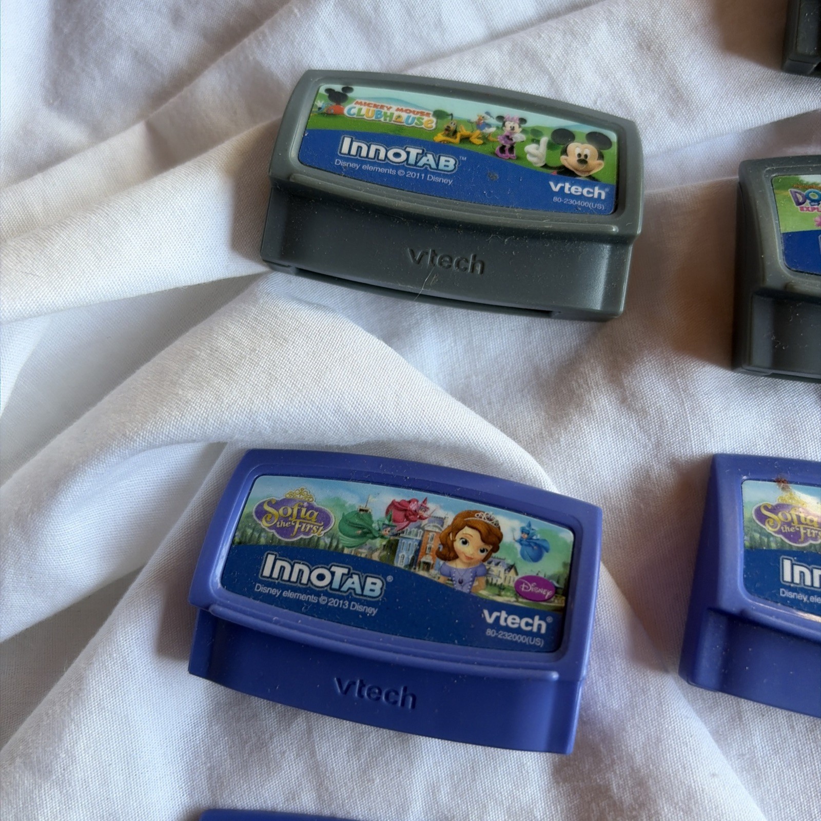 Lot of 13 Vtech InnoTab Tablet Game System Cartridges Learning Kids