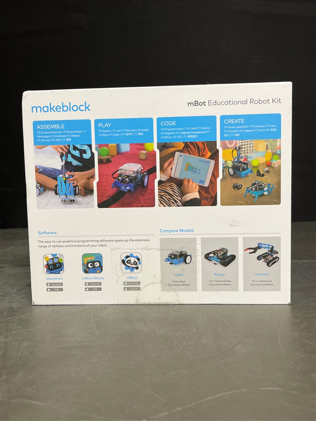 Makeblock mBot Robot Kit, Robotics for Kids Ages 8-12 Learn to Code with Scratch