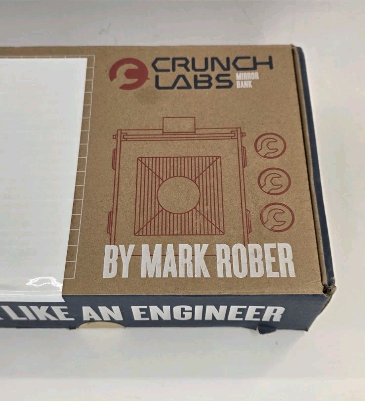 CrunchLabs Mirror Bank Build Box by Mark Rober – Open Box