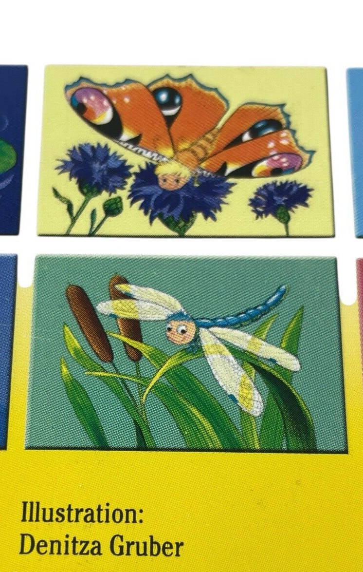 Ravensburger Block Puzzle Animals 6 Sided Childrens Duck Frog Fish Butterfly