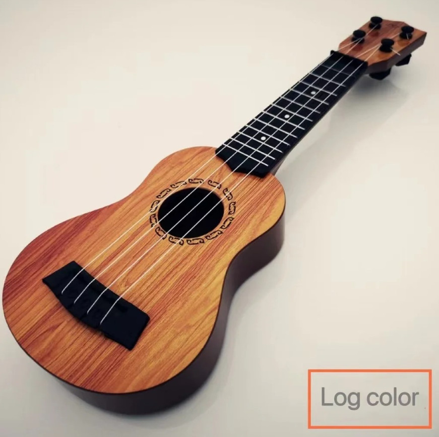 1pc 14in Kids Guitar Toy with Strings Beginner Instrument Educational Music