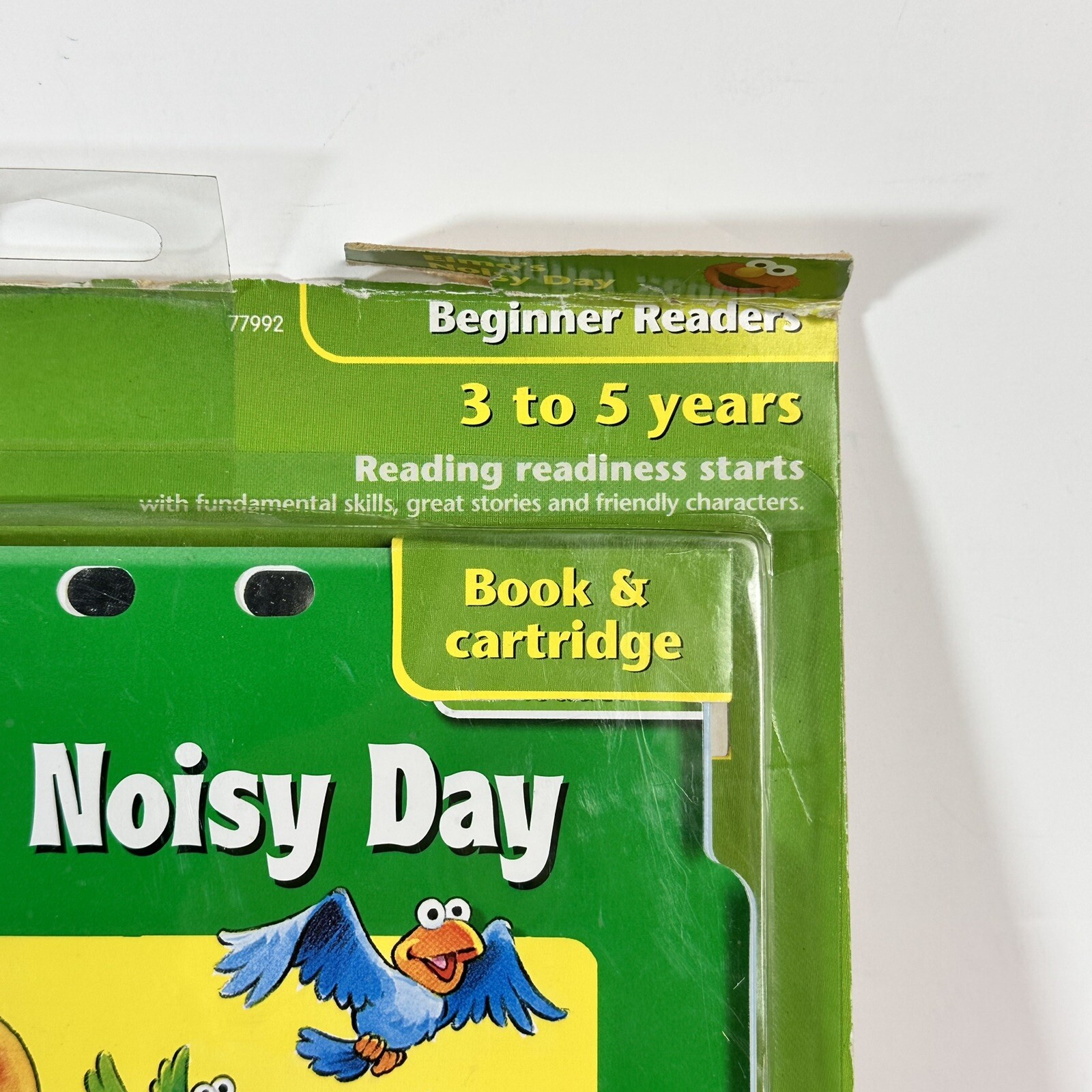 Fisher Price Seasame Street Elmo’s Noisy Day Power Touch Book & Cartridge NEW