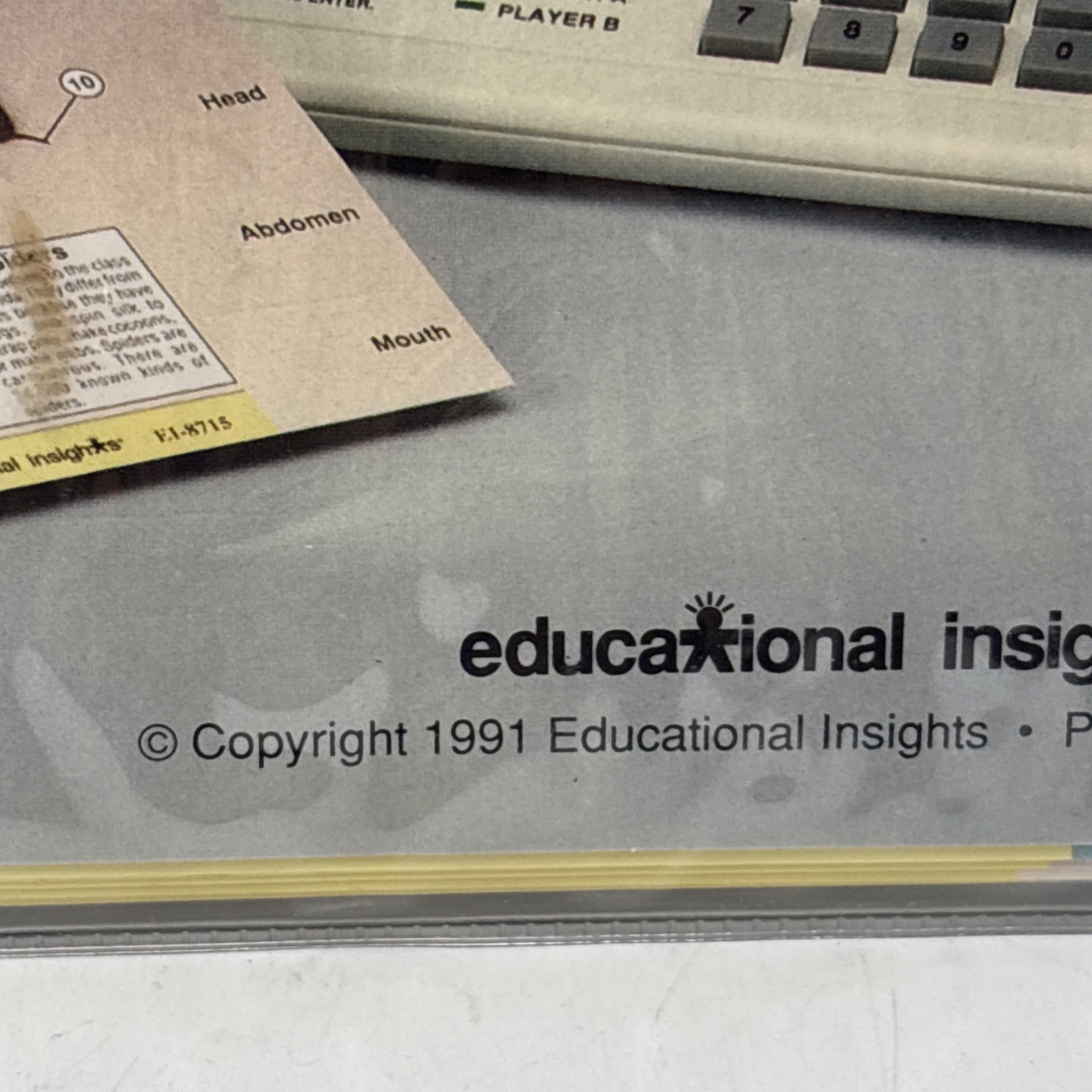 GeoSafari Electronic Science Card Set – Educational Insights EI-8715 – Vintage