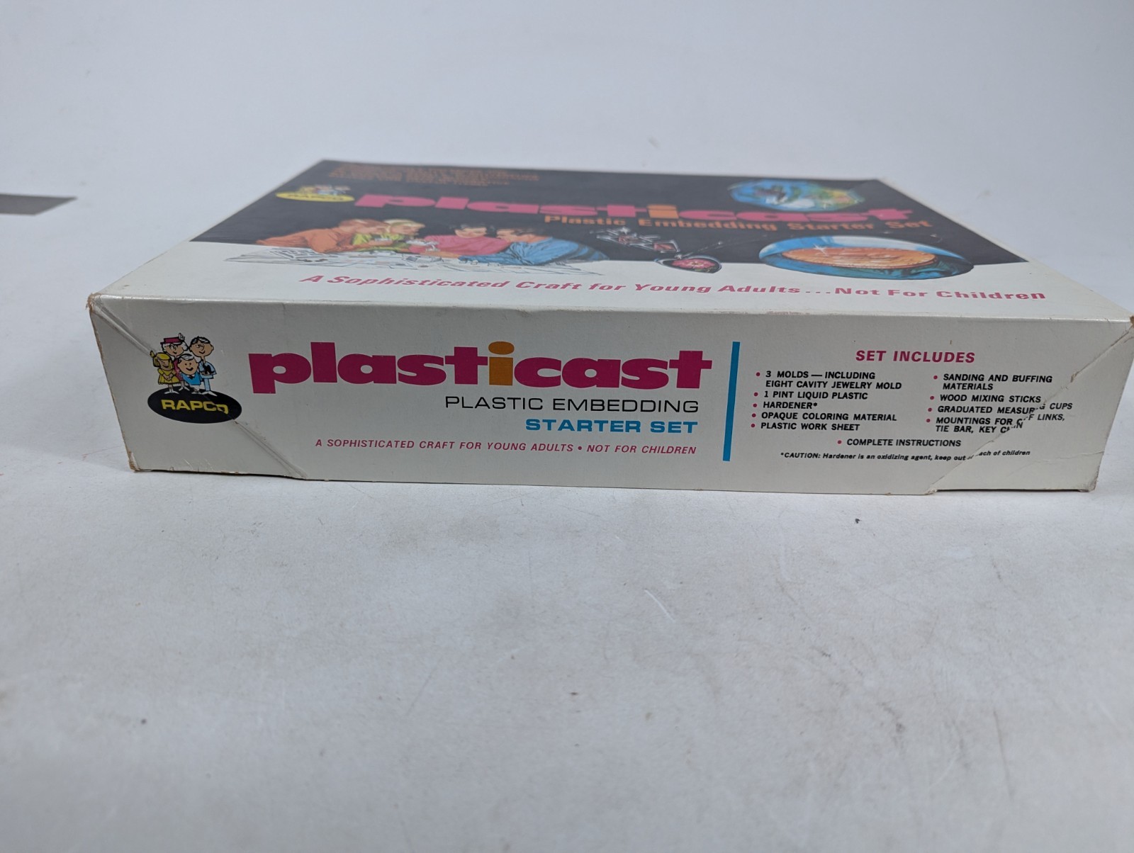 Vintage RAPCO Plasticast Embedding Starter Set Resin Craft Kit 1960s