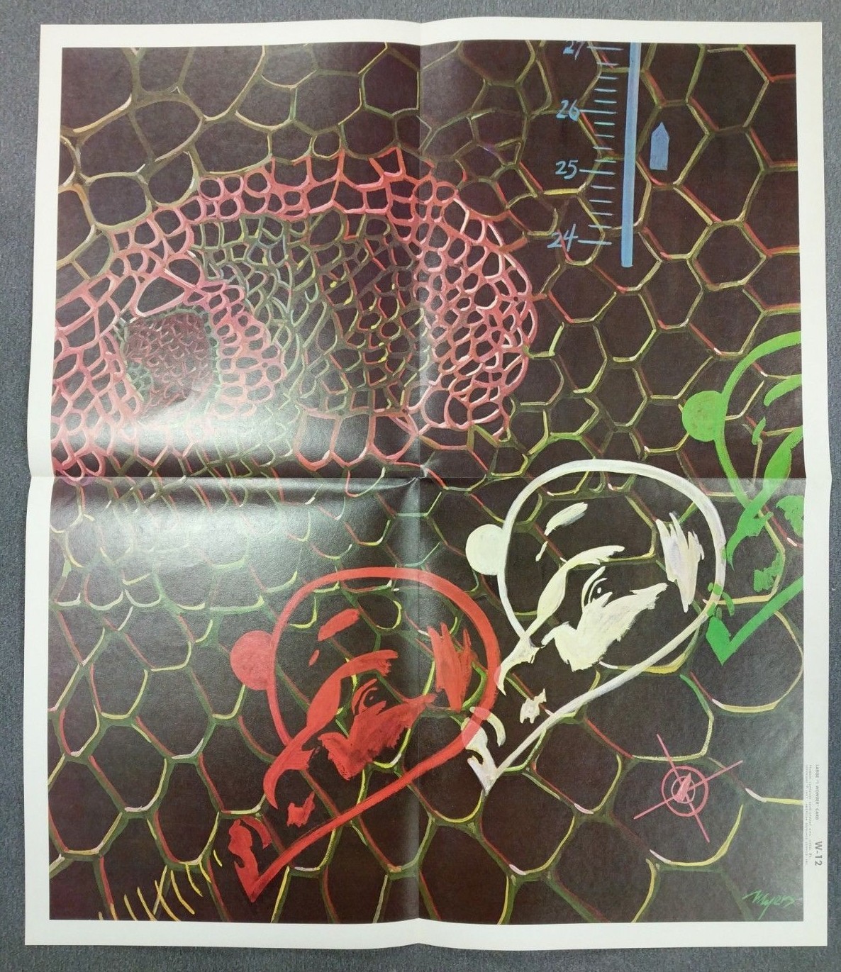 Peabody Myers Vintage Original Money Tree And Art 1967 School 2 Poster Lot #11