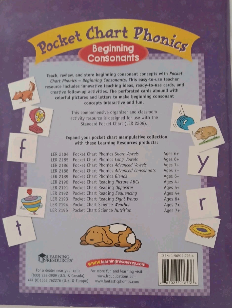 3 Vintage Manipulative Phonics Books Creative Teaching Press Learning Resources
