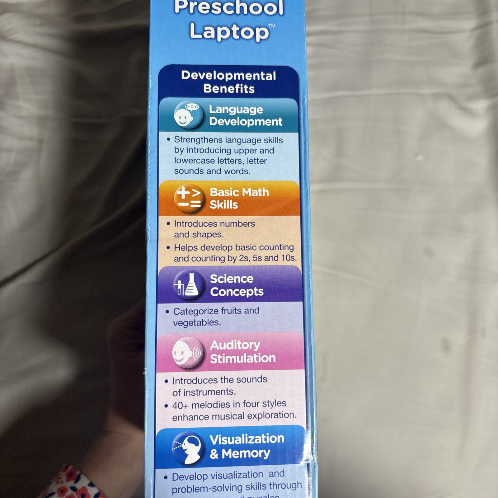VTech Play Smart Preschool Laptop, Black