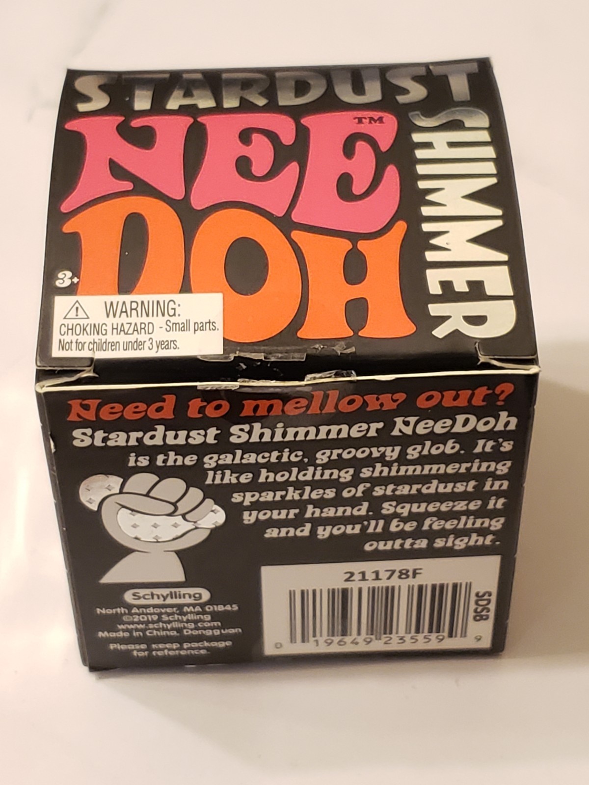RARE Red Stardust Shimmer NeeDoh- Used- 100% AUTHENTIC Nee Doh