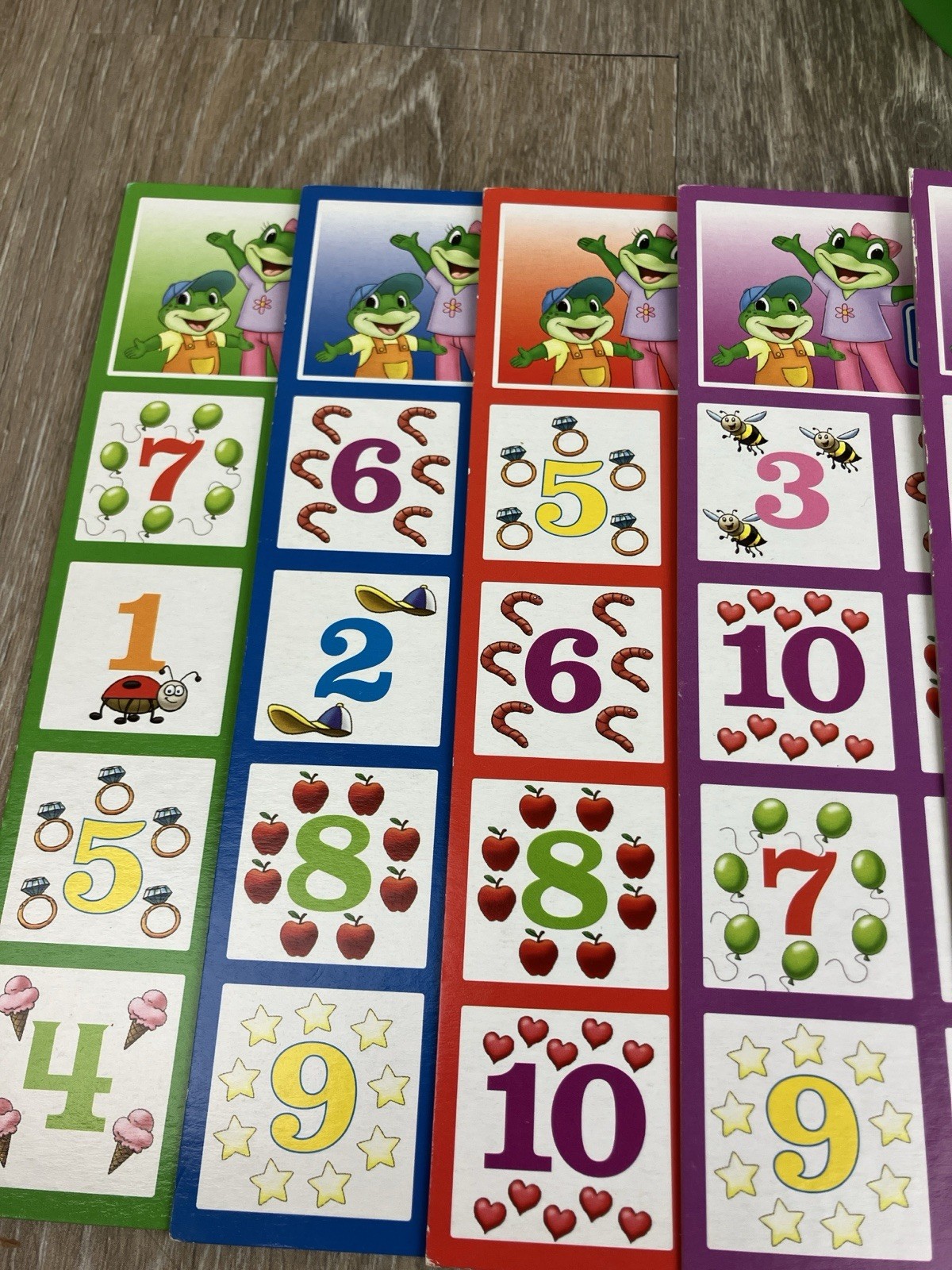 Leap Frog Bingo Learning Game Shapes Animals Numbers