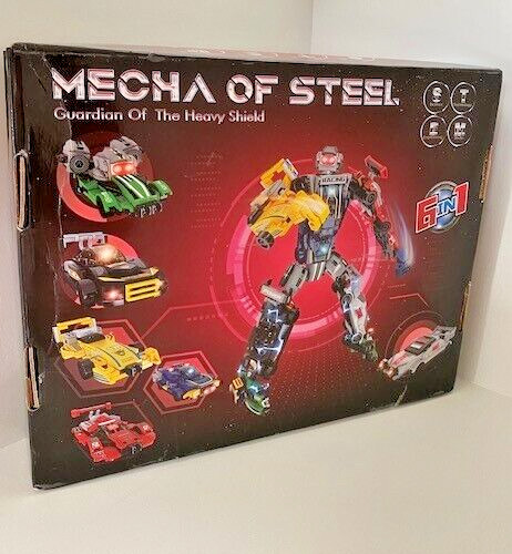 STEM Toys Disgusting Biology & Mecha of Steel Race Car Transformer Lot of 2