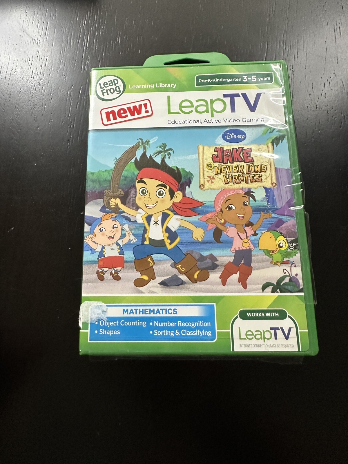 LeapFrog’s LeapTV DISNEY’S JAKE & THE NEVERLAND PIRATES – FAST /FREE SHIPPING