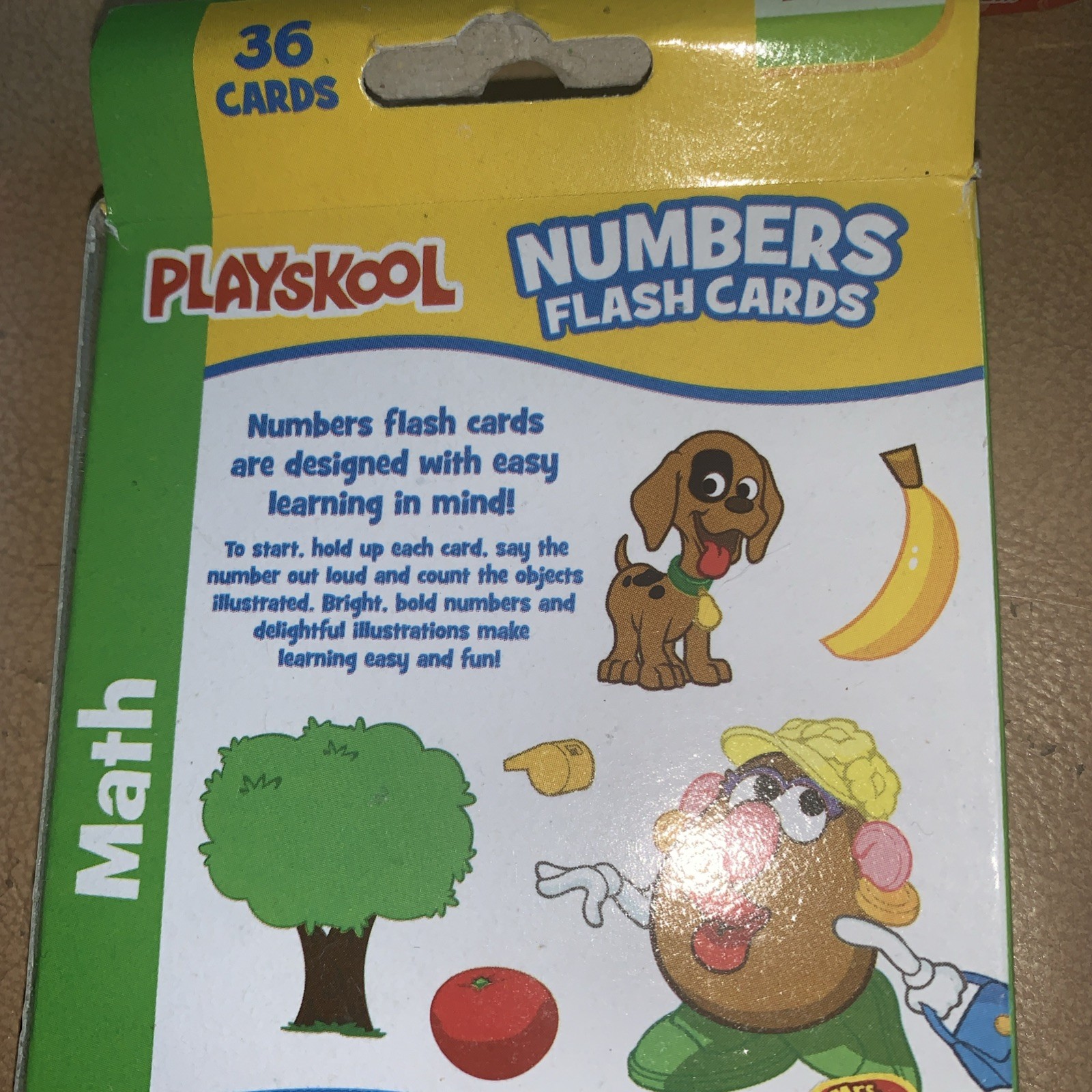 NEW Disney, Playskool, PBS Set of 9 Flash Cards for Kids 36 Cards In Each Pack