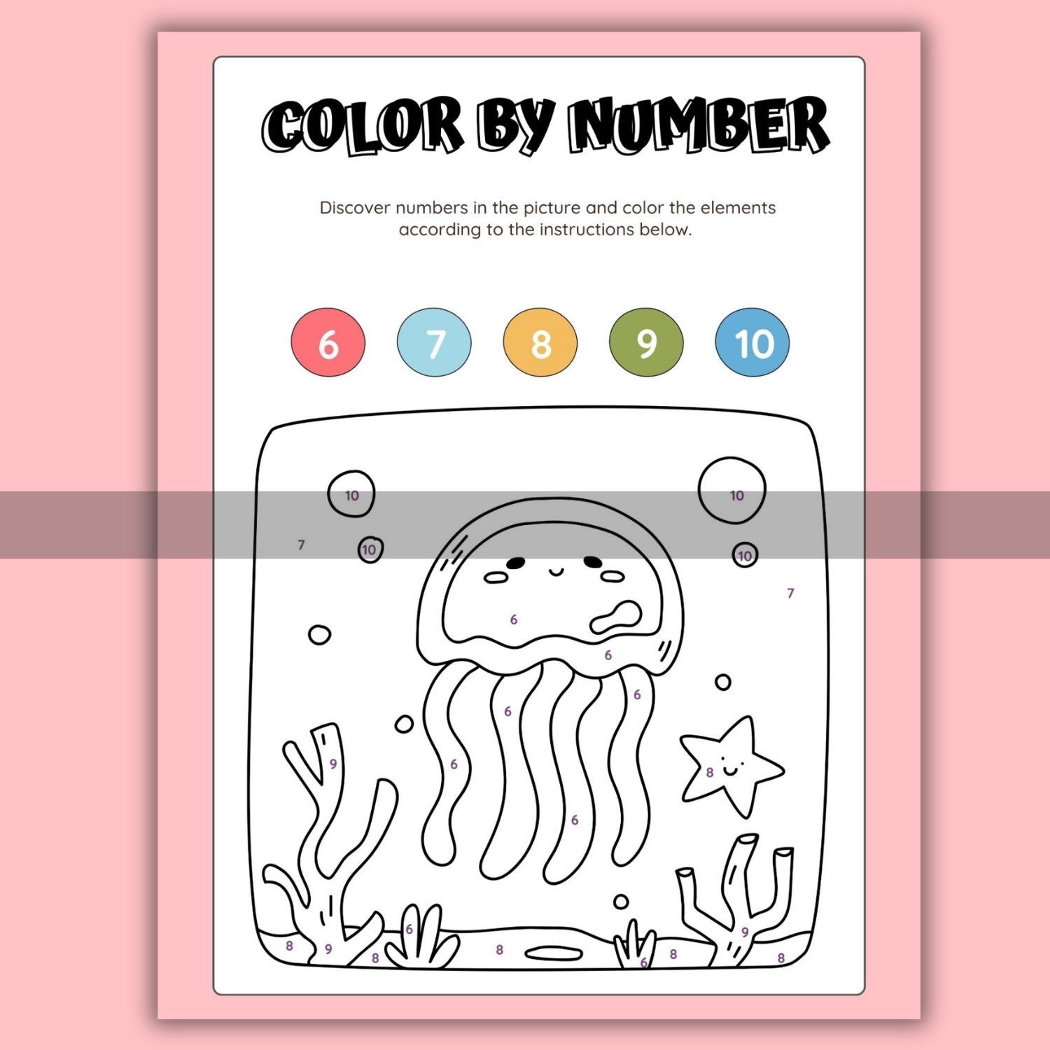 Printable Color by Number Worksheets for Kids | Fun Educational Coloring Pages