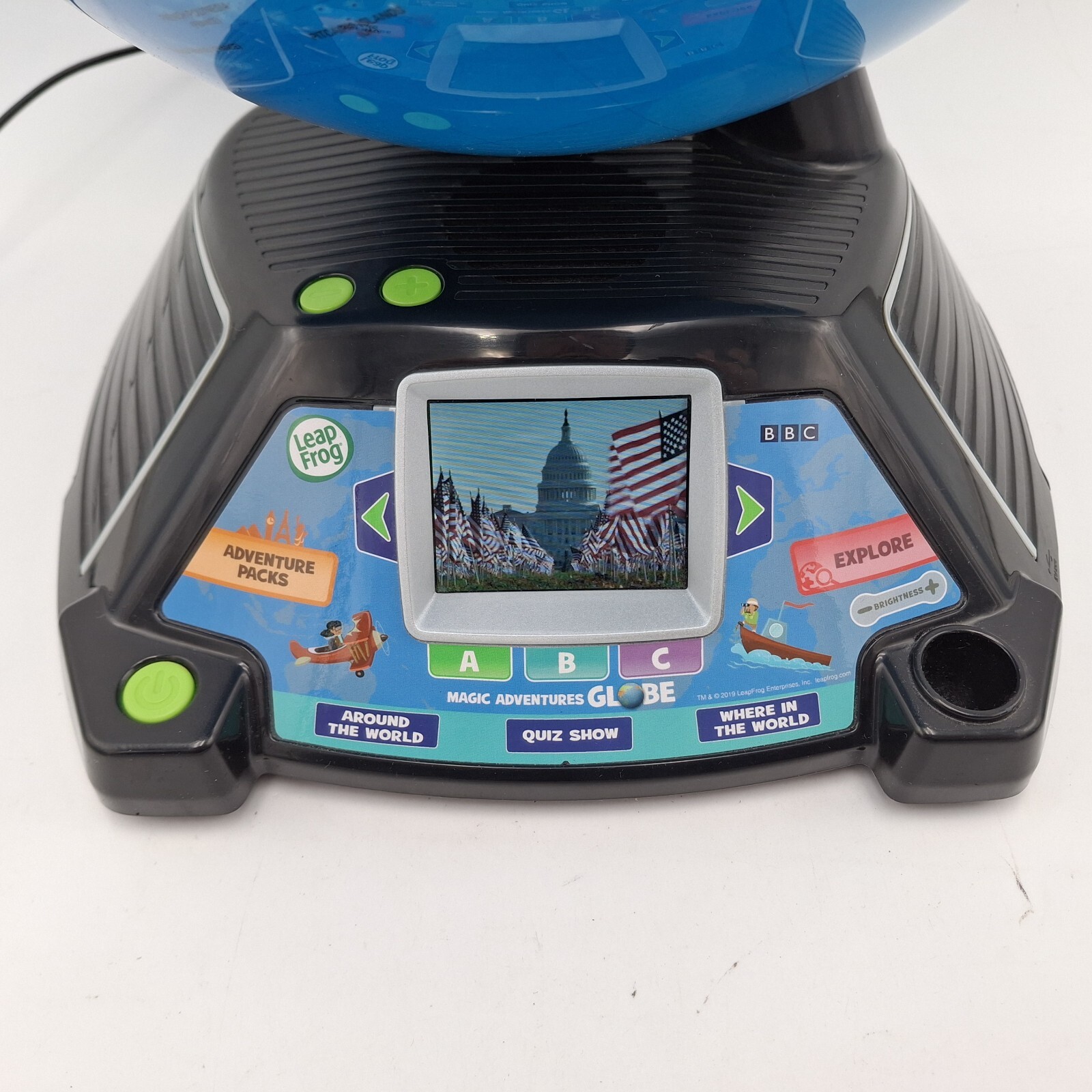 LeapFrog Magic Adventures Globe 2.8″ Video Screen BBC Videos Interactive Games
