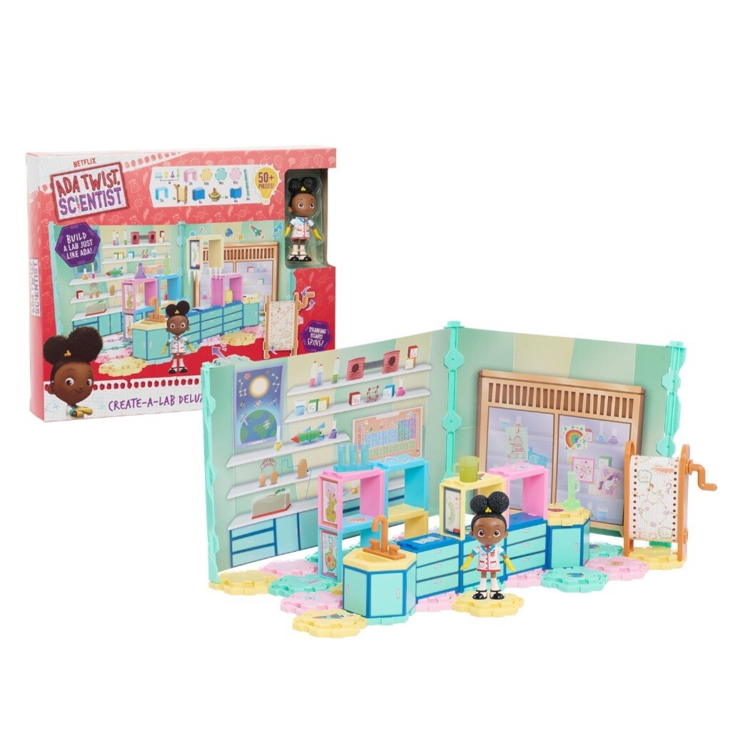 Ada Twist Deluxe Create-A-Lab STEM Playset, Kids Toys for Ages 3 up – Homeschool