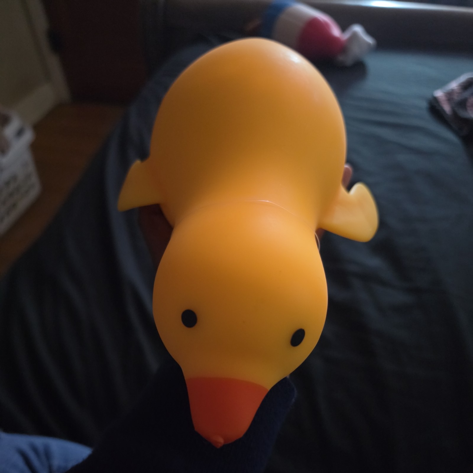🔥🔥 Jumbo Squish Duck Squeeze Toy Yellow/Orange Ages 4-7 Years 2024