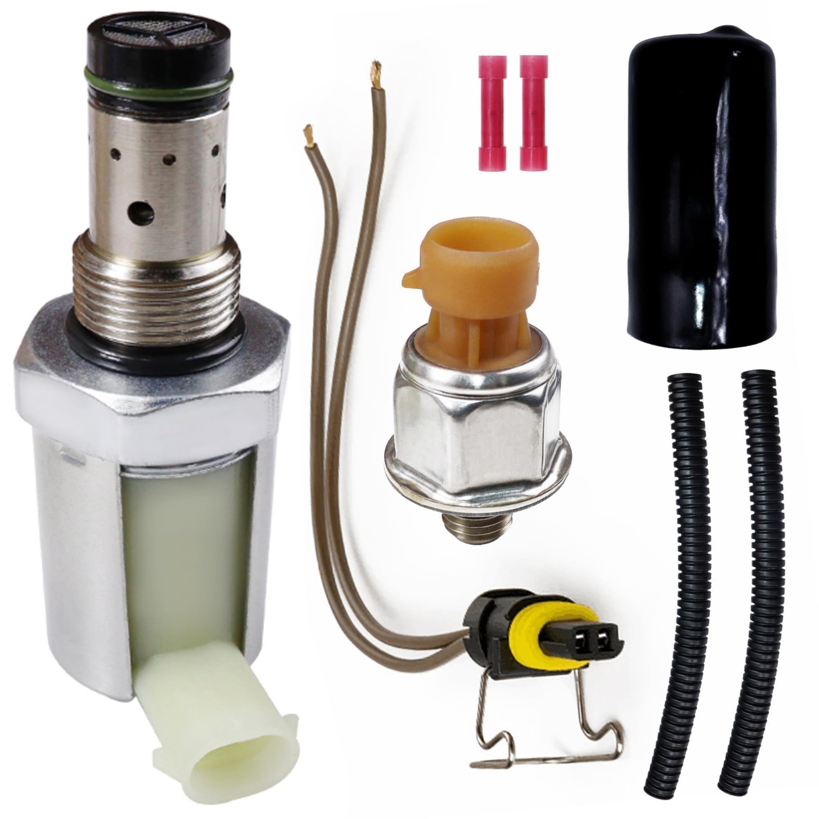 IPR Valve Injector Pressure Regulator & ICP Control Sensor for 2003-2010 Ford 6.