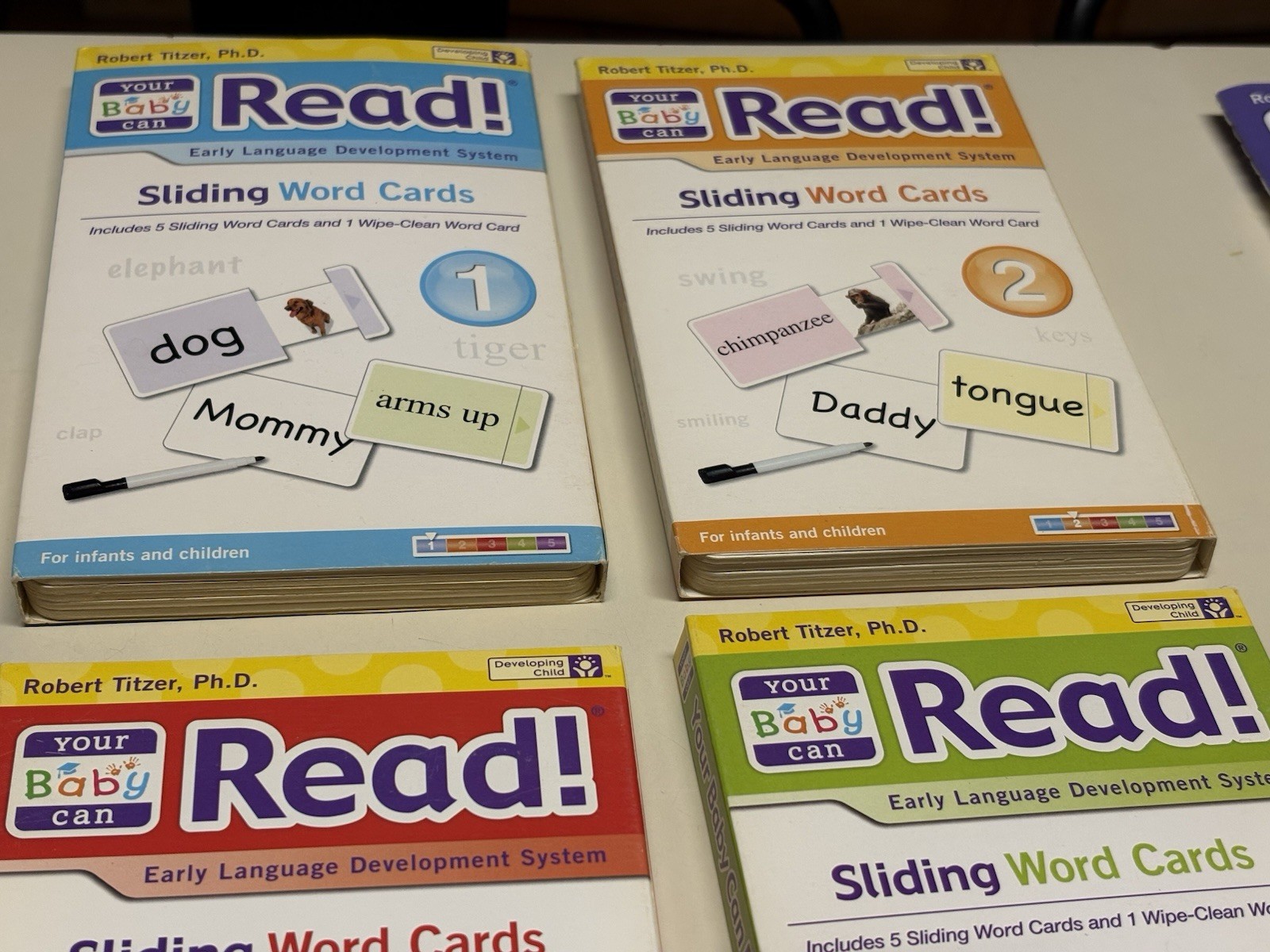 Your Baby Can Read Early Language Development System Infants-Children Books/DVD