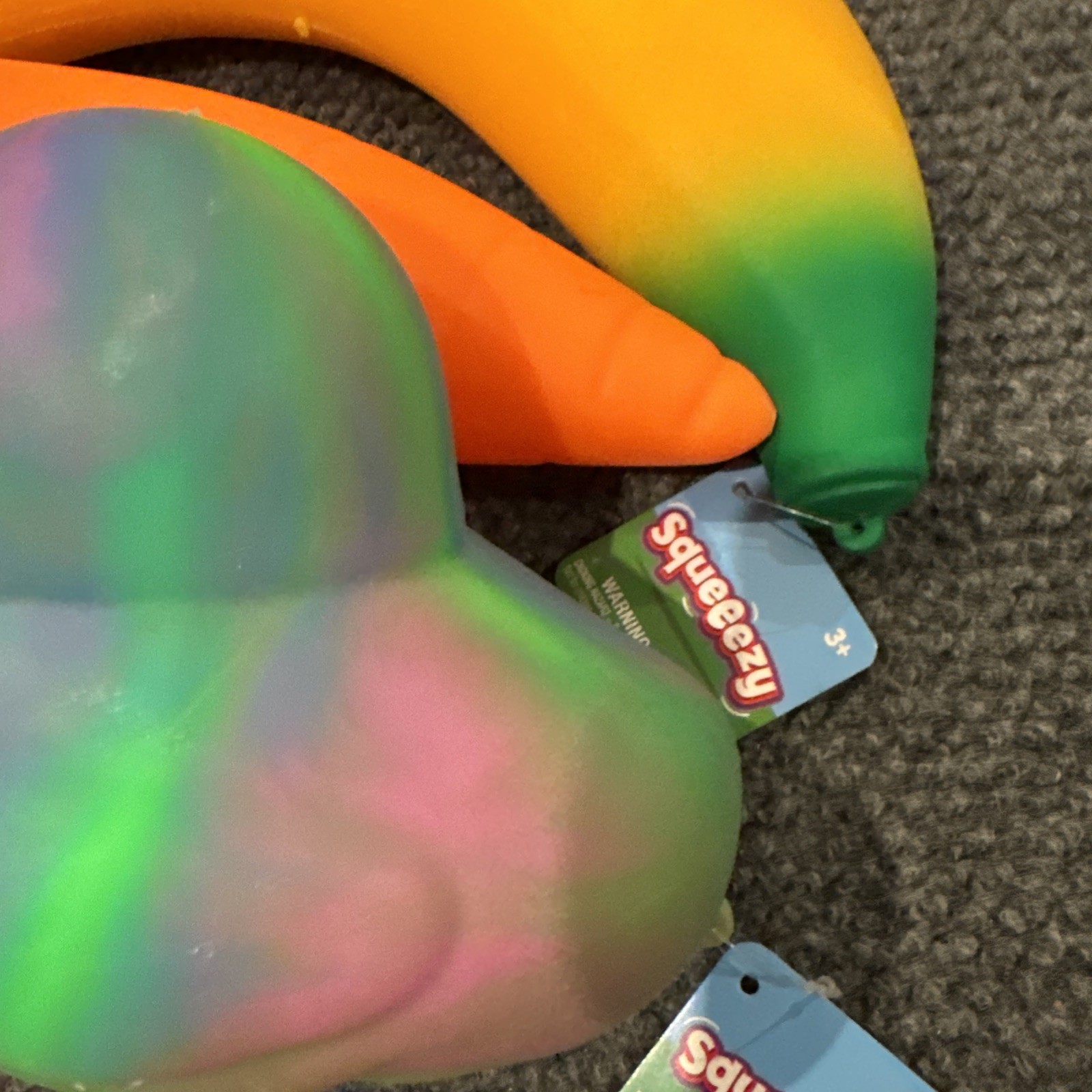 Sunny Days Squeezy Butter Jumbo Banana Carrot 2 Ducks Lot Of 5 SQUISHY BUNDLE