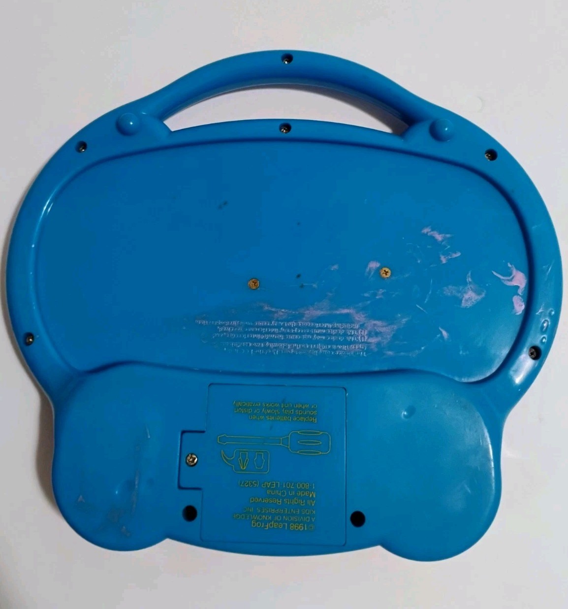 Vintage 1998 Leap Frog Think & Go Learning Farm Tablet Toy