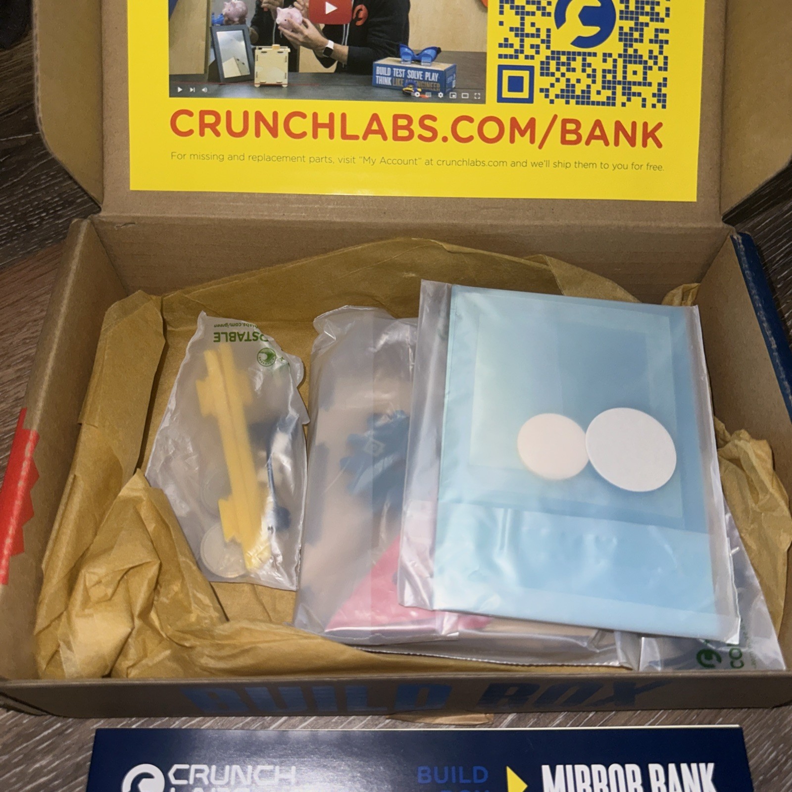 Mark Rober CrunchLabs Build Box #7 – Mirror Bank STEM Kit – New