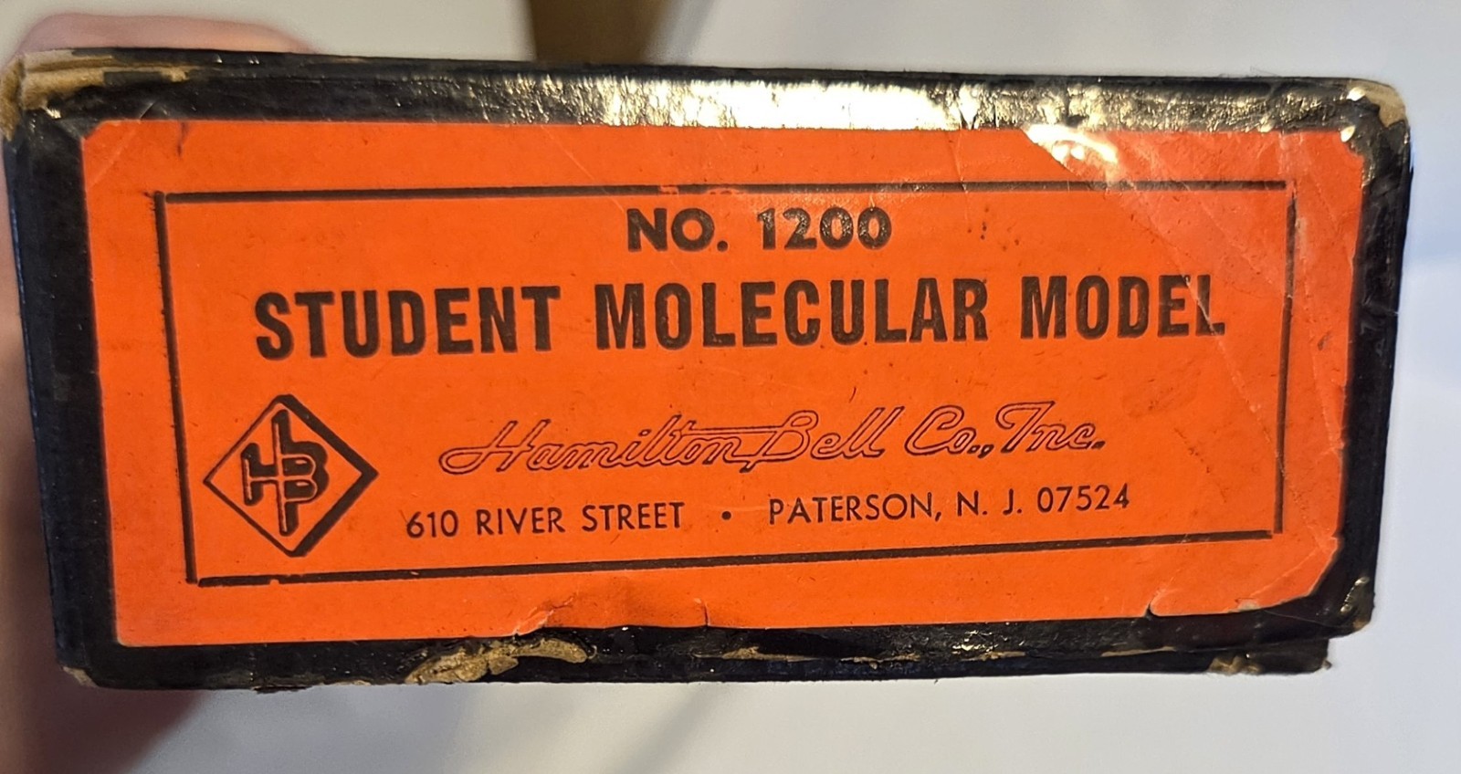 Wood Molecular Model Kit VINTAGE Science Chemistry Hamilton Bell Co. Home School