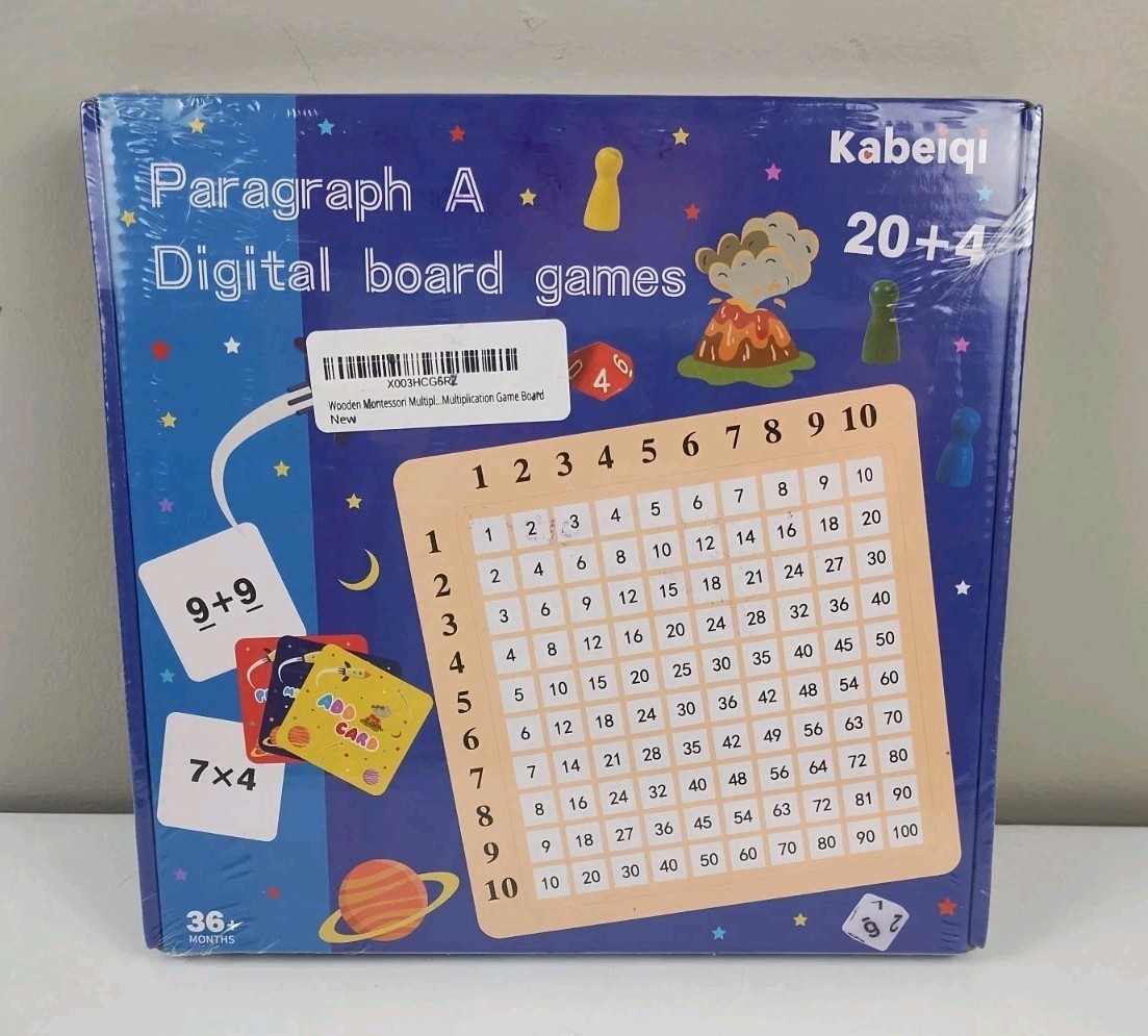Kabeiqi- Paragraph A Learning Board Game For Kids. New unwrapped. Ages 3+