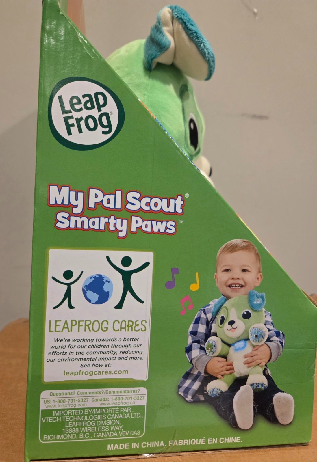 LEAPFROG My Pal Scout Smarty Paws Puppy 6-36 months Genuine Learning Toddler