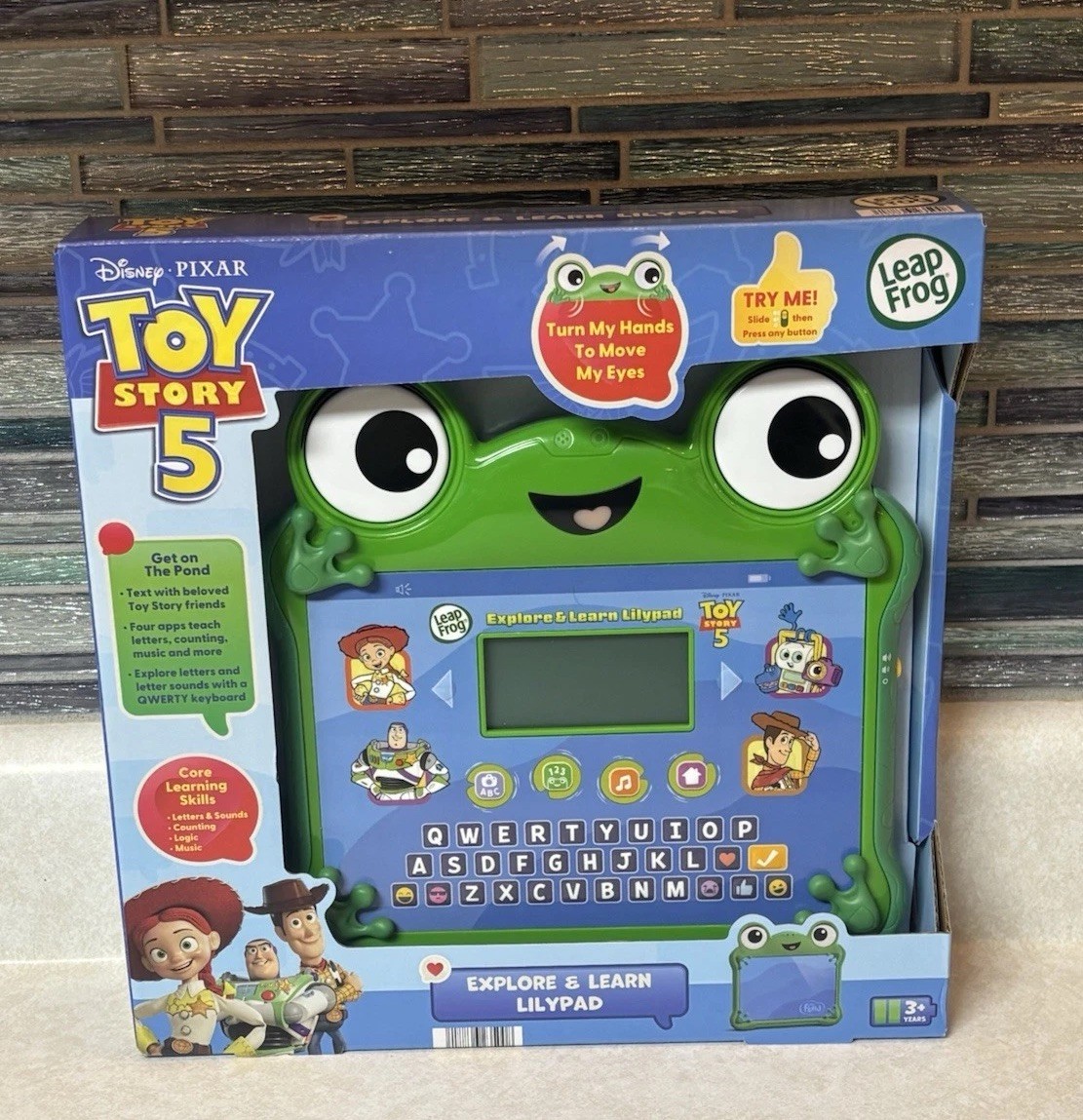 Disney Pixar Toy Story 5 – LeapFrog Explore and Learn Lilypad Toy – Brand New